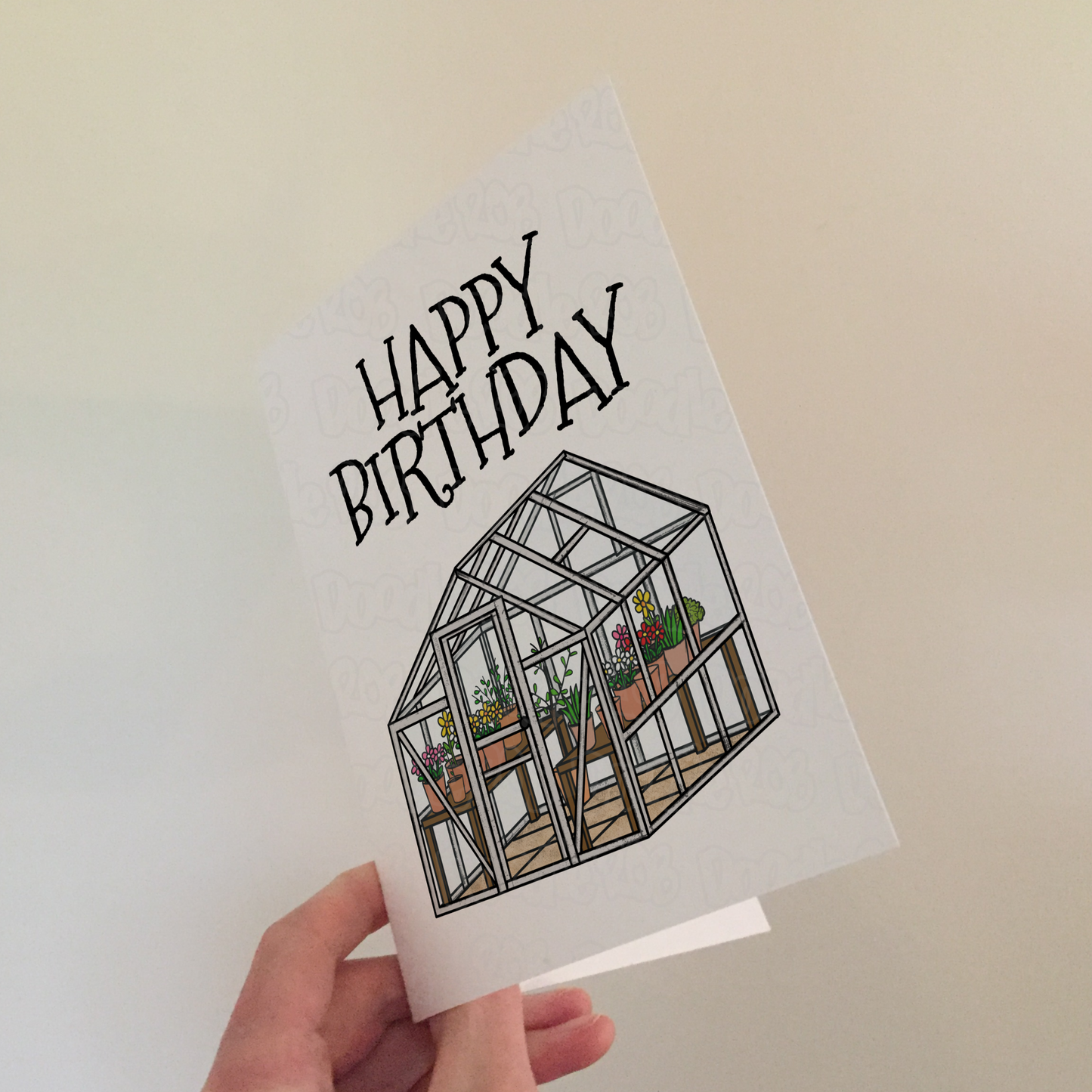 Gardening Birthday Card - Gardener Greeting Card