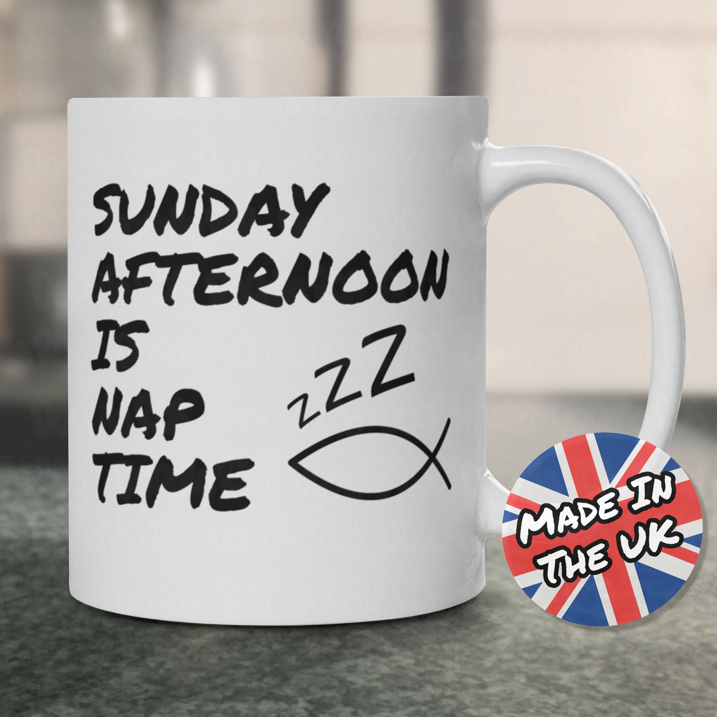Funny Church Mug - Sunday Afternoon Is Nap Time - Gift For Pastor - Worship Leader Mug