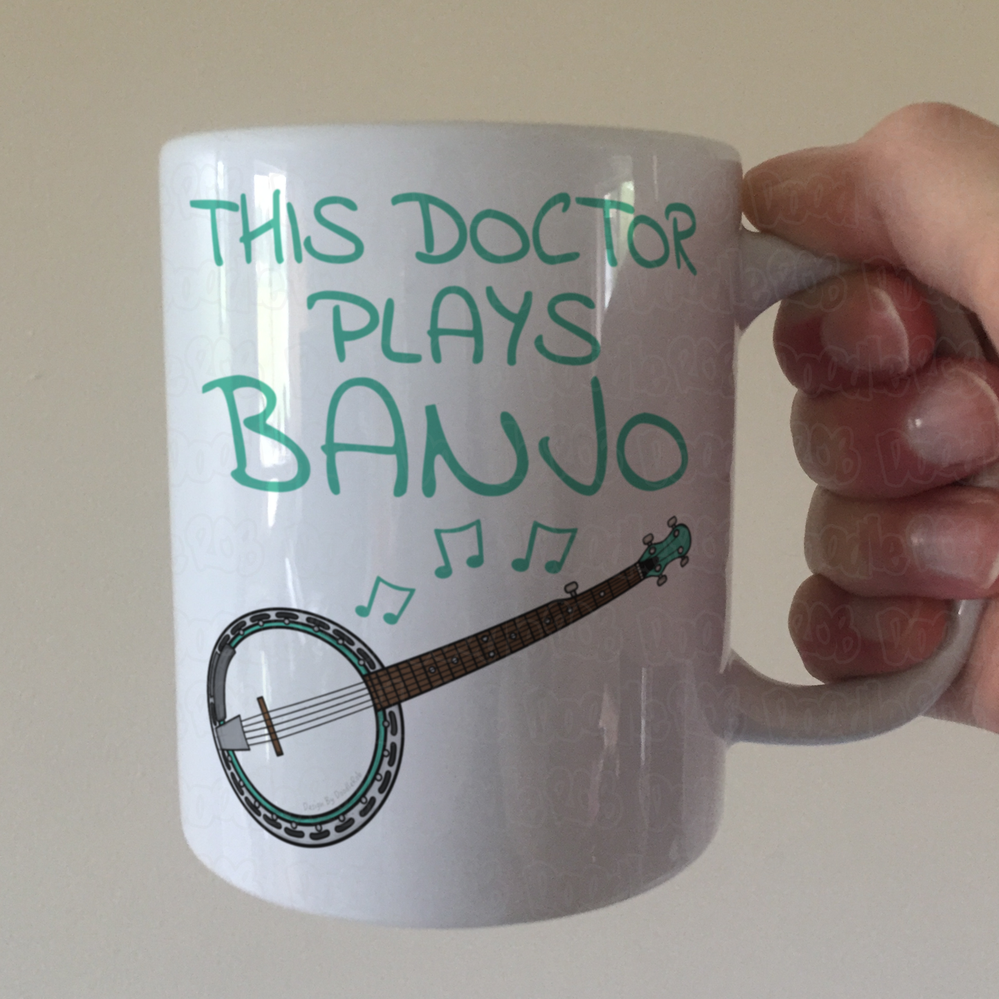Doctor Banjo Mug - This Doctor Plays Doctor - Banjoist Gift For Doctor