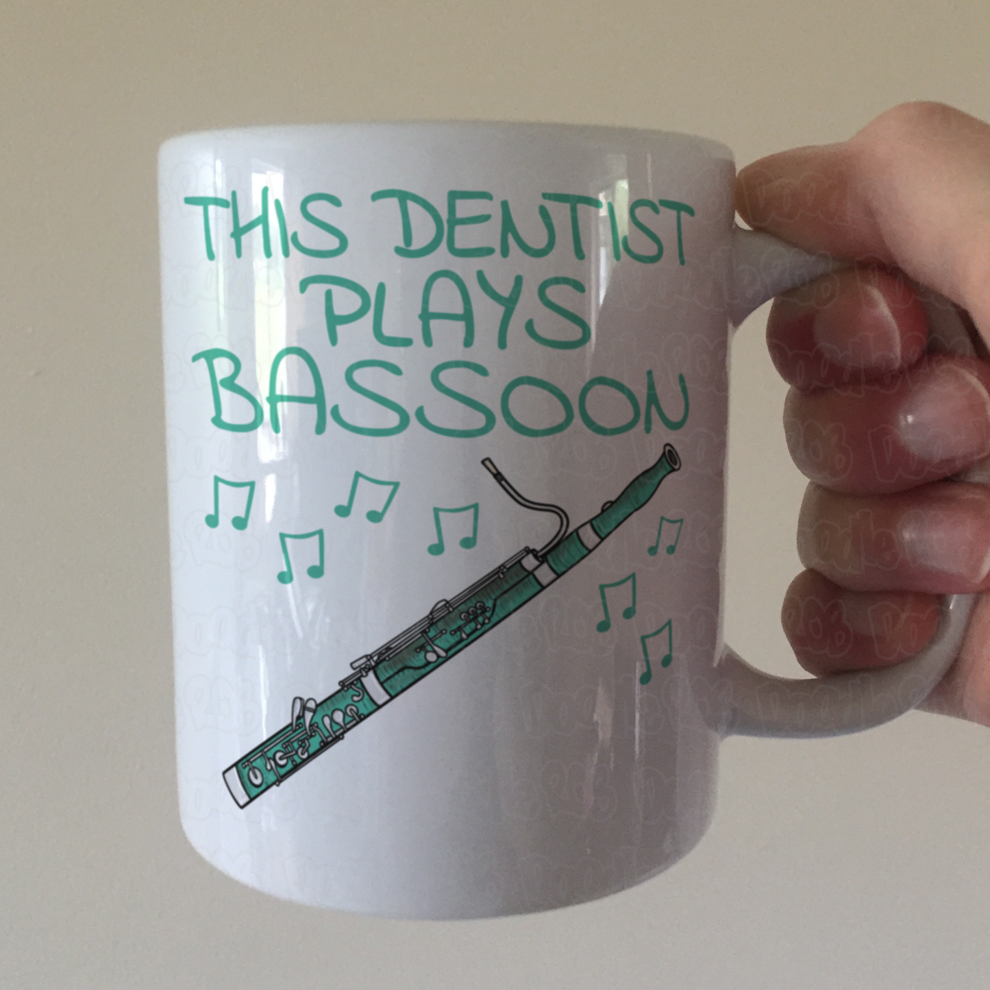 Dentist Bassoon Mug - This Dentist Plays Bassoon - Bassoonist Gift For Dentist