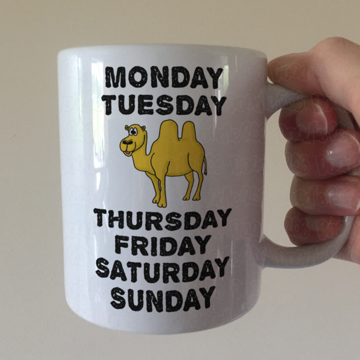 Funny Hump Day Mug - Days Of The Week - Gift For Project Manager - Joke Work Gift