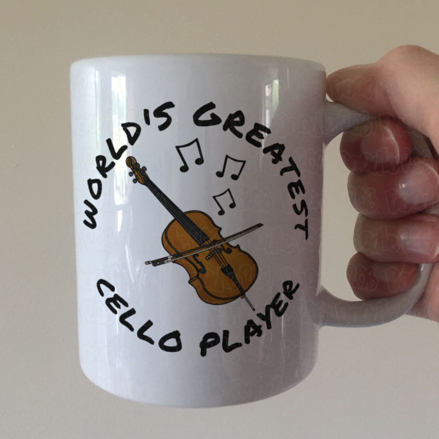 Cellist Mug - World's Greatest Cello Player - String Teacher Gift