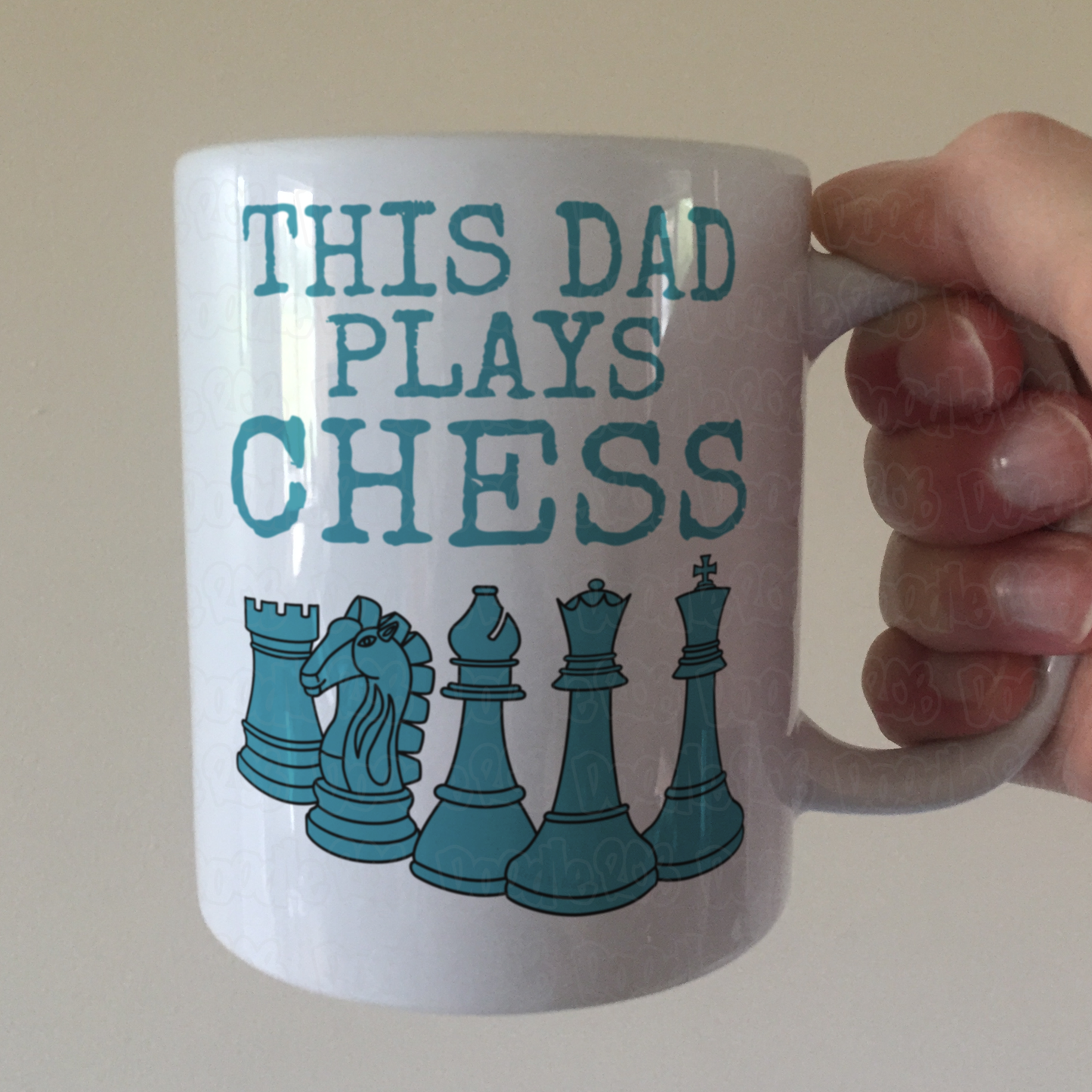 Chess Father's Day Mug - This Dad Plays Chess
