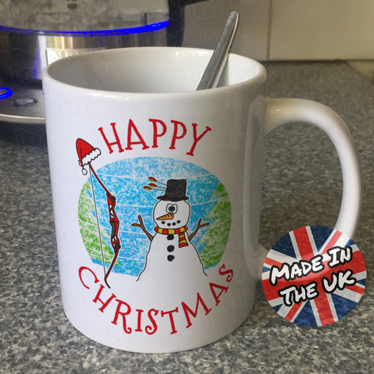Archery Christmas Mug - Xmas Gift For Archer - Archery Coach Christmas Gift