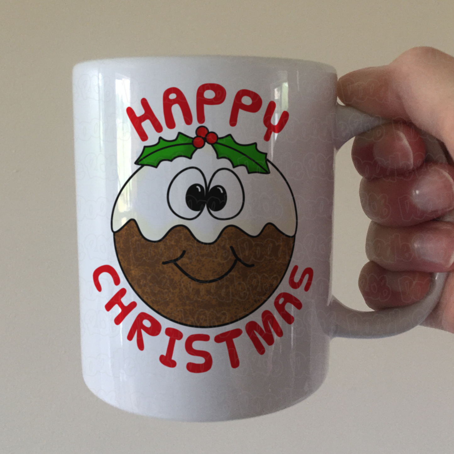 Christmas Pudding Mug - Christmas Dinner Gift - Funny Xmas Mug