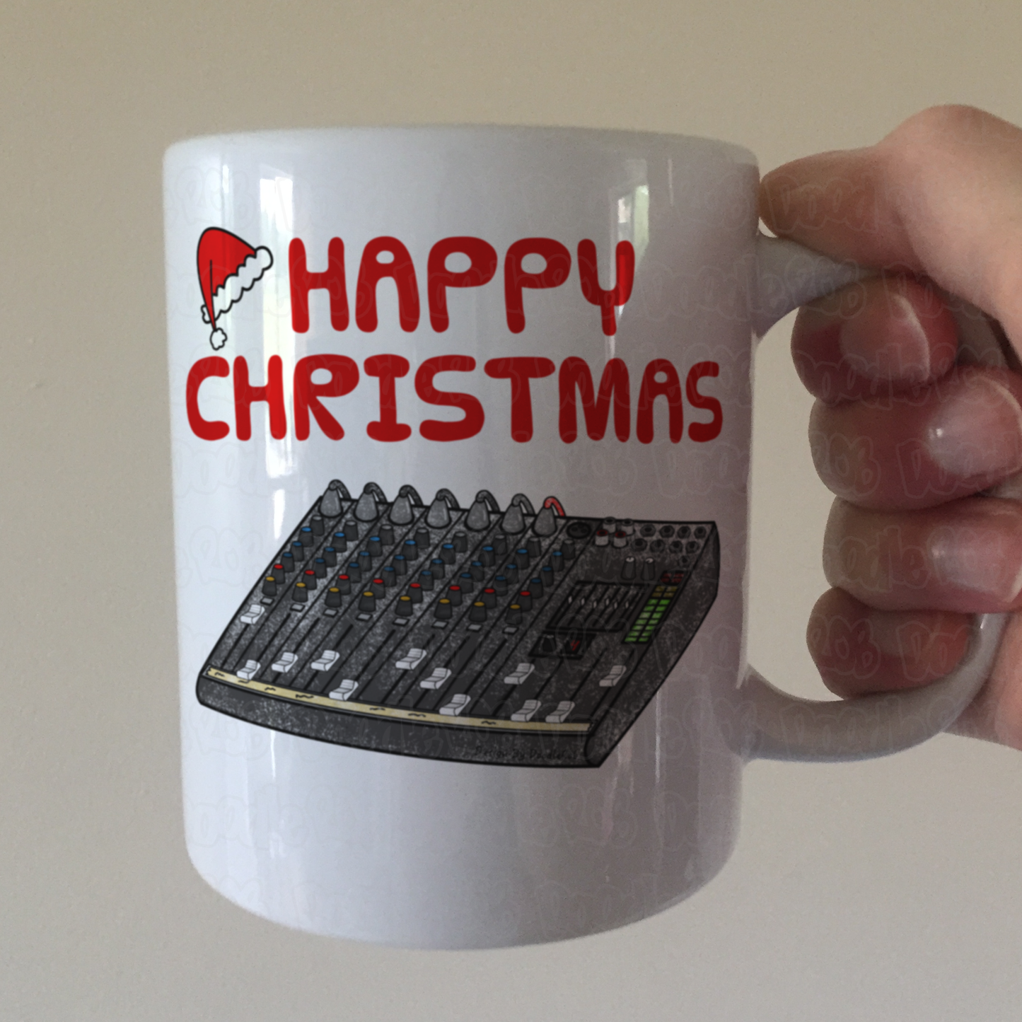 Sound Engineer Christmas Mug - Xmas Gift For Sound Guy - Audio Engineer Gift