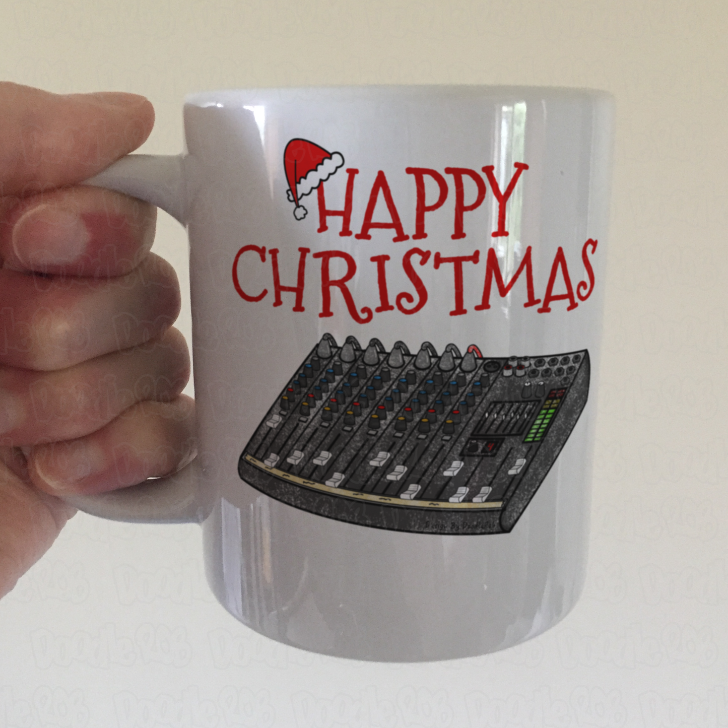 Sound Engineer Christmas Mug - Xmas Gift For Sound Guy - Audio Engineer Gift
