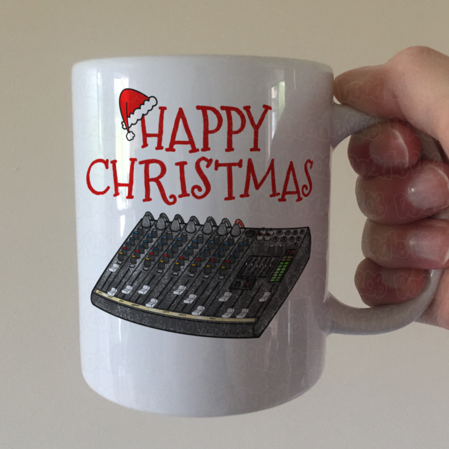 Sound Engineer Christmas Mug - Xmas Gift For Sound Guy - Audio Engineer Gift
