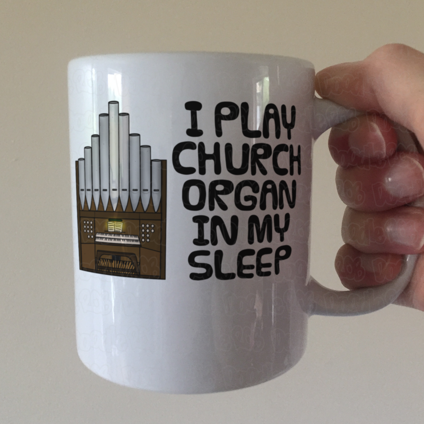 Funny Church Organist Mug - I Play Church Organ In My Sleep