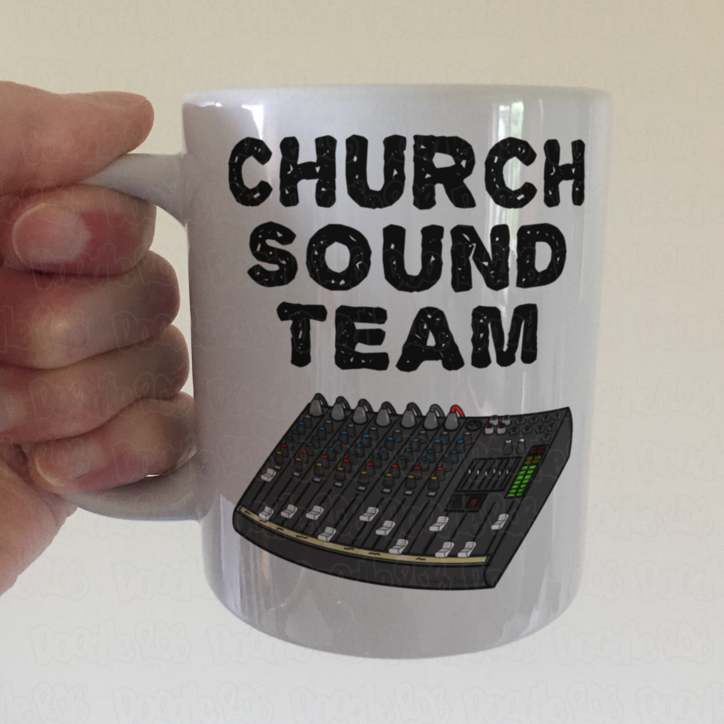 Church Sound Team Mug - Christian Sound Engineer - Church Sound Guy Gift