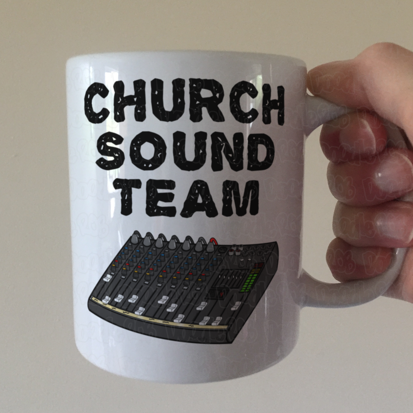 Church Sound Team Mug - Christian Sound Engineer - Church Sound Guy Gift