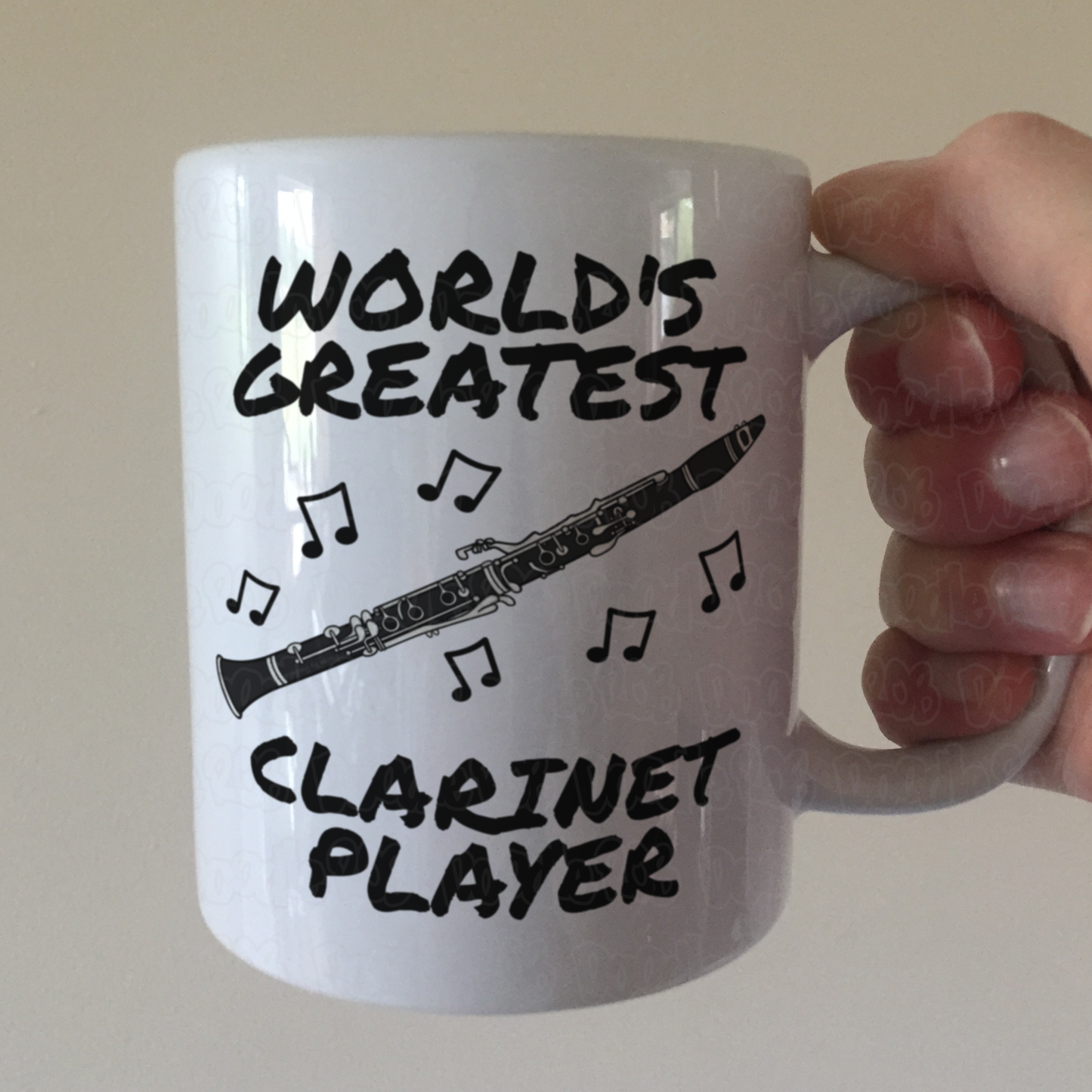 Clarinetist Mug - World's Greatest Clarinet Player - Woodwind Teacher Gift