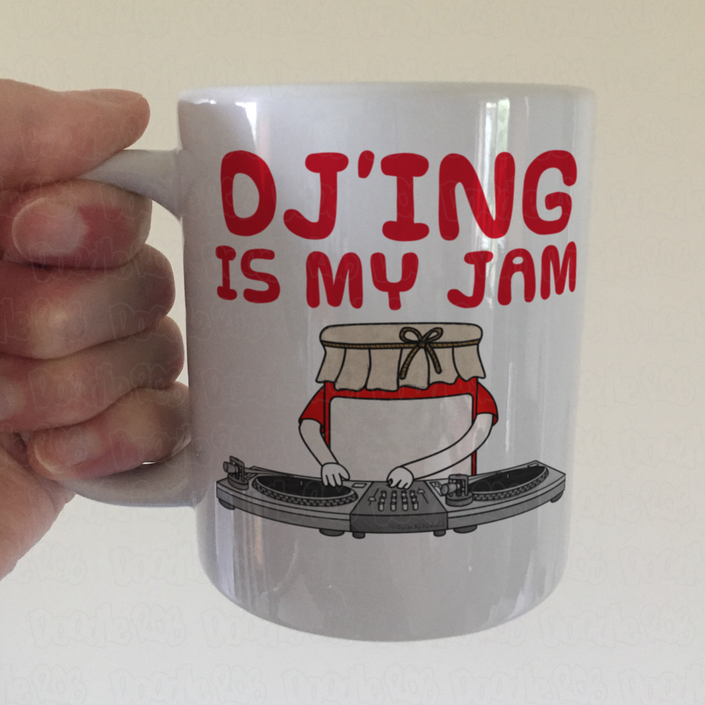 Funny DJ Mug - Dj'ing Is My Jam - Gift For Music Producer