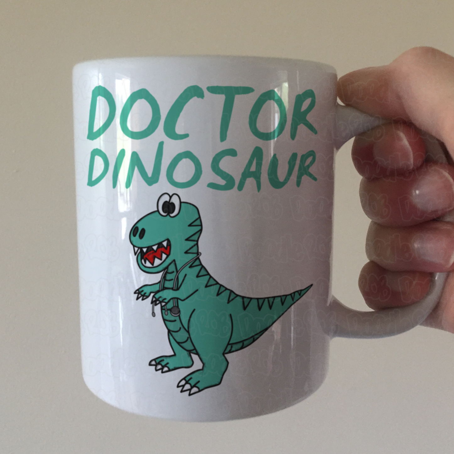 Doctor Dinosaur Mug - T-Rex Funny Gift For Doctor