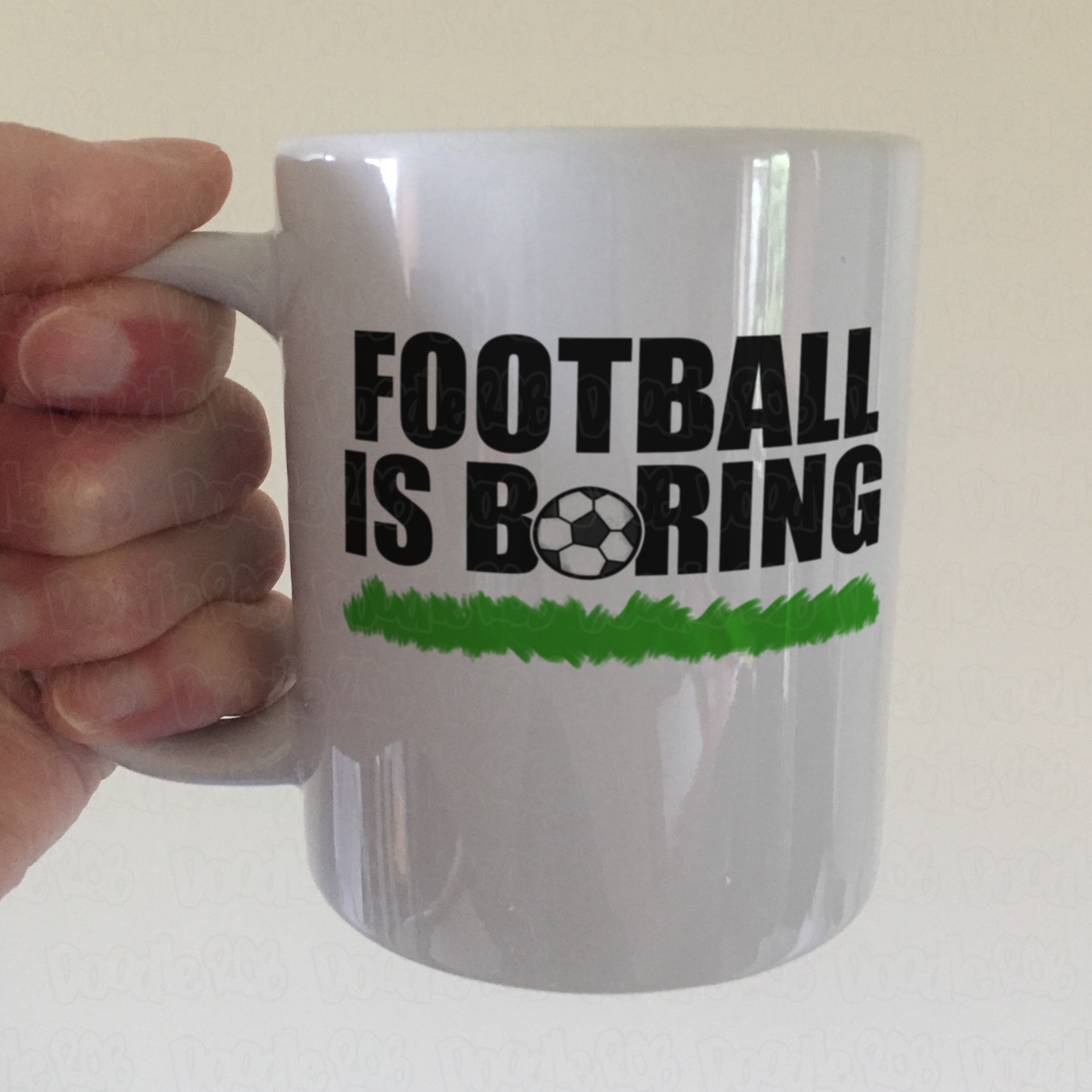 Football Is Boring Mug - Funny Football Mug - Football Joke Gift