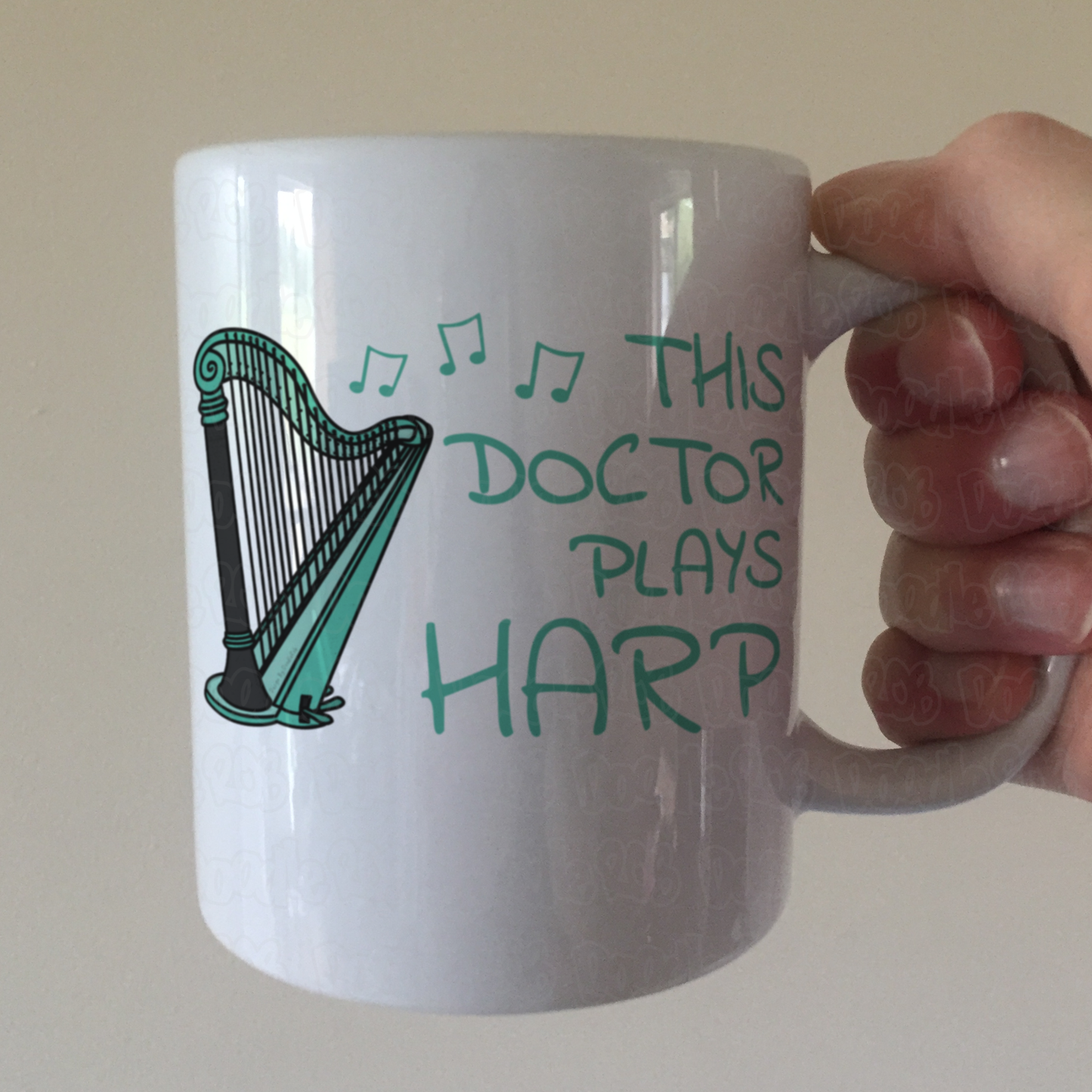 Doctor Harp Mug - This Doctor Plays Harp - Harpist Gift For Doctor