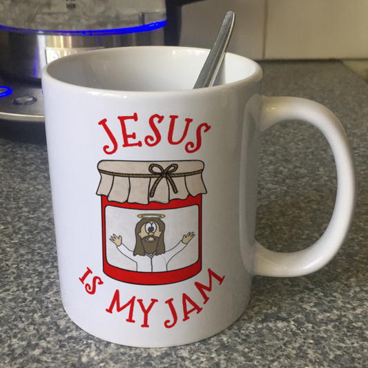 Jesus Is My Jam Mug - Christian Gift For Baker - Funny Church Gift