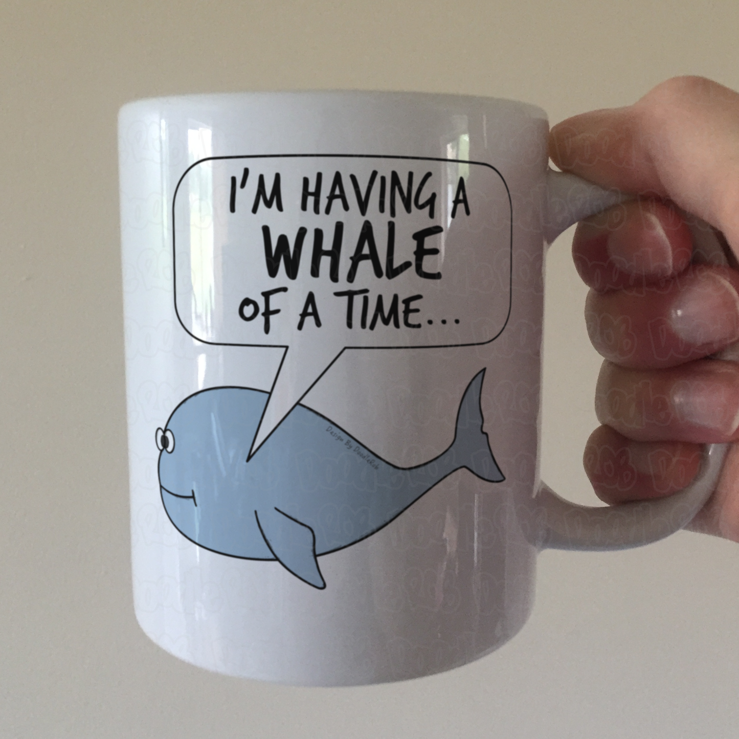 Jonah And The Whale Mug - I'm Having A Whale Of A Time - Funny Church Mug - Sarcastic Christian Gift