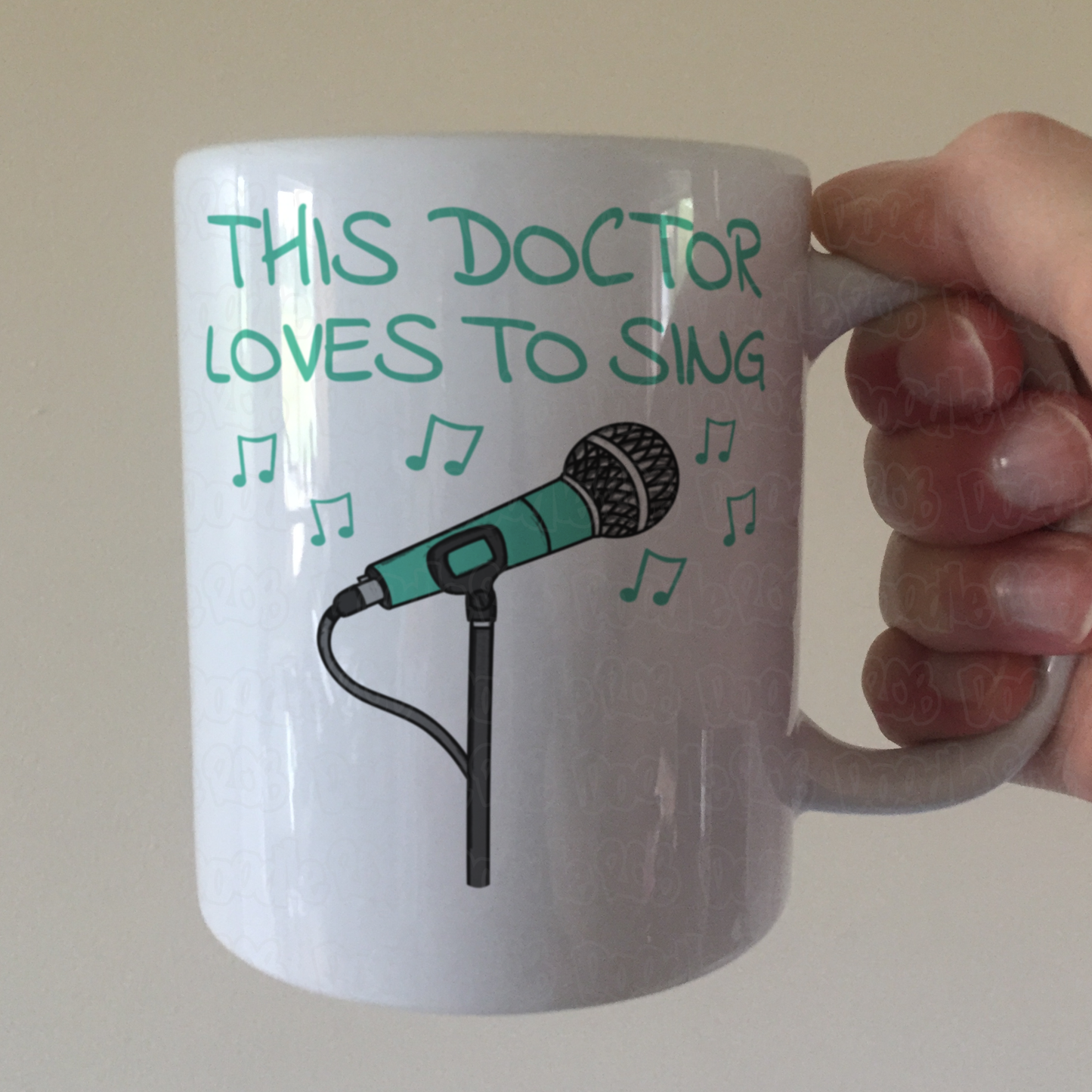 Doctor Singer Mug - This Doctor Loves To Sing - Musician Gift For Doctor