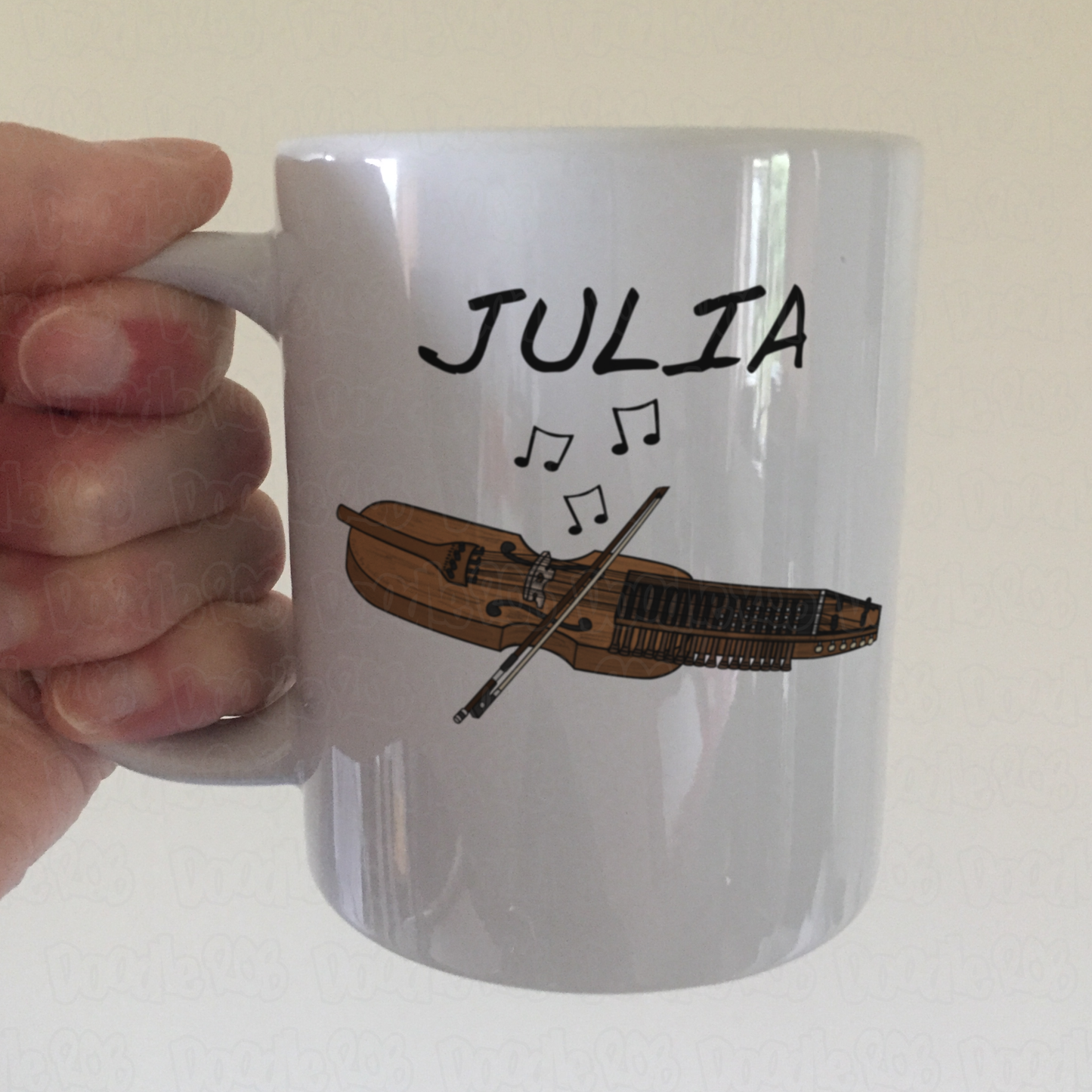 Nyckleharpa Personalised Mug - Nyckleharpist Custom Mug - Folk Musician Gift