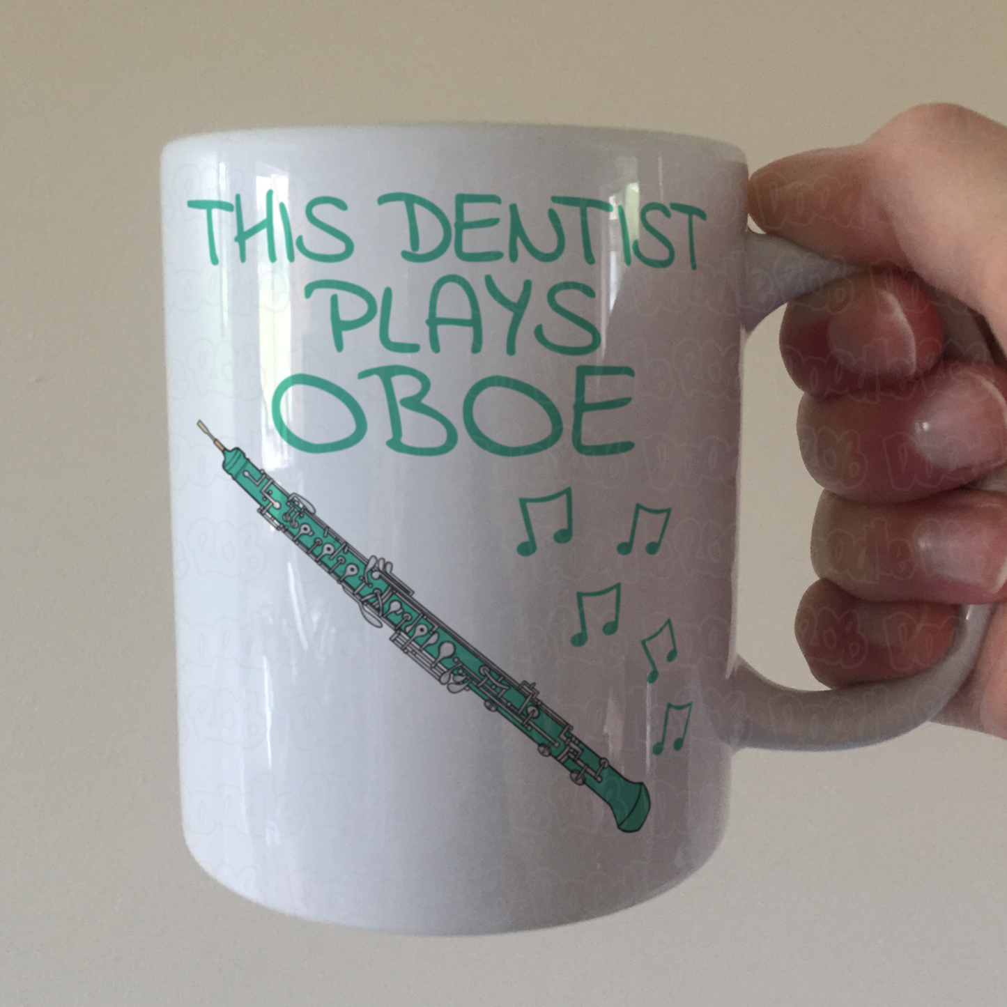 Dentist Oboe Mug - This Dentist Plays Oboe - Oboist Gift For Dentist