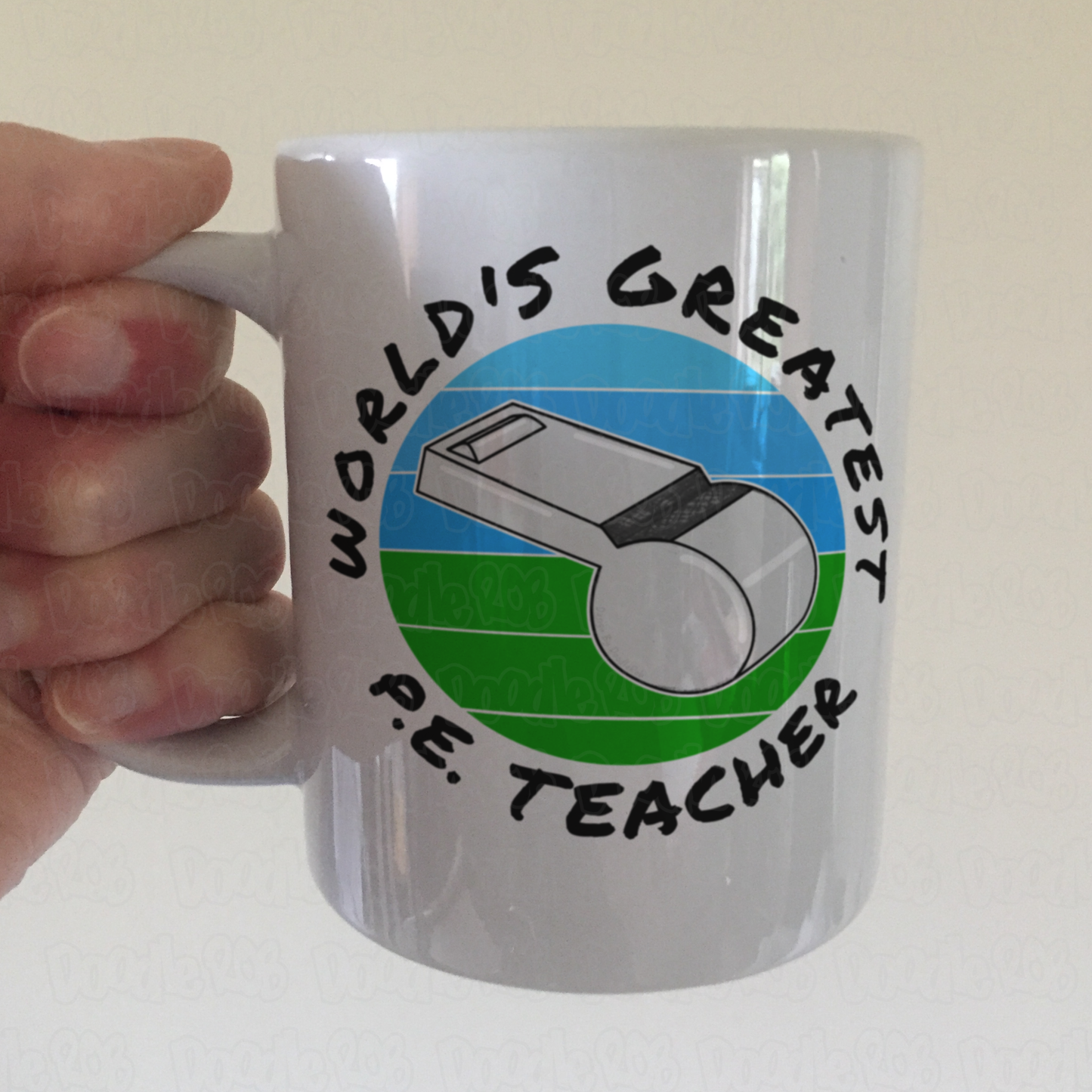 PE Teacher Mug - World's Greatest P.E. Teacher - Sport Teacher Gift