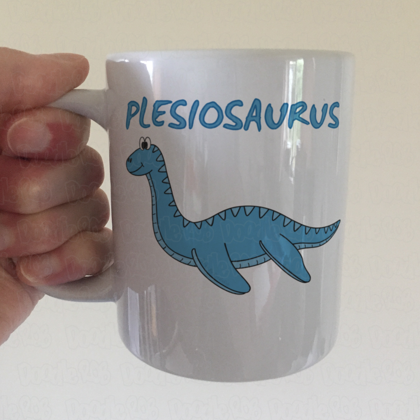 Plesiosaurus Dinosaur Mug - Underwater Dinosaur - Plesiosaurus Gift For Boy