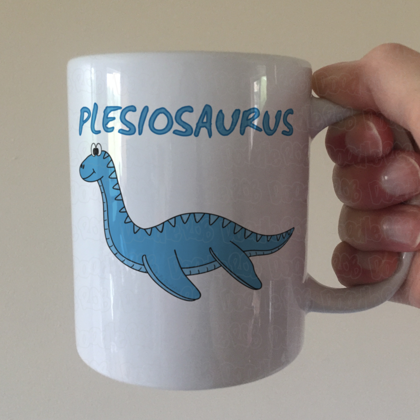 Plesiosaurus Dinosaur Mug - Underwater Dinosaur - Plesiosaurus Gift For Boy