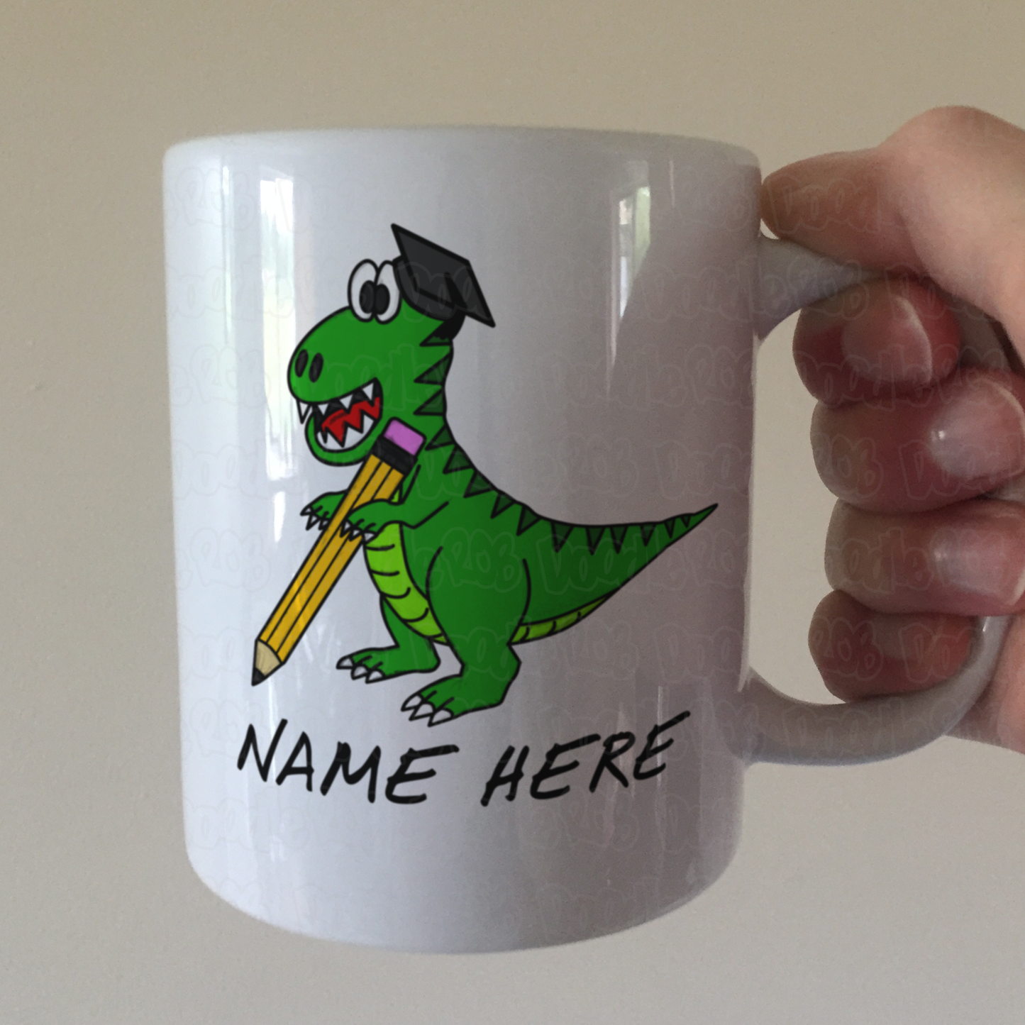 Custom Teacher Mug - School Dinosaur Mug - GCSE Exam Gift - Back To School Mug
