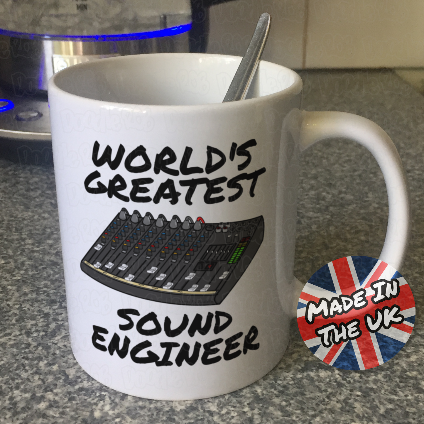 Sound Engineer Mug - World's Greatest Sound Engineer - Funny Sound Guy Gift