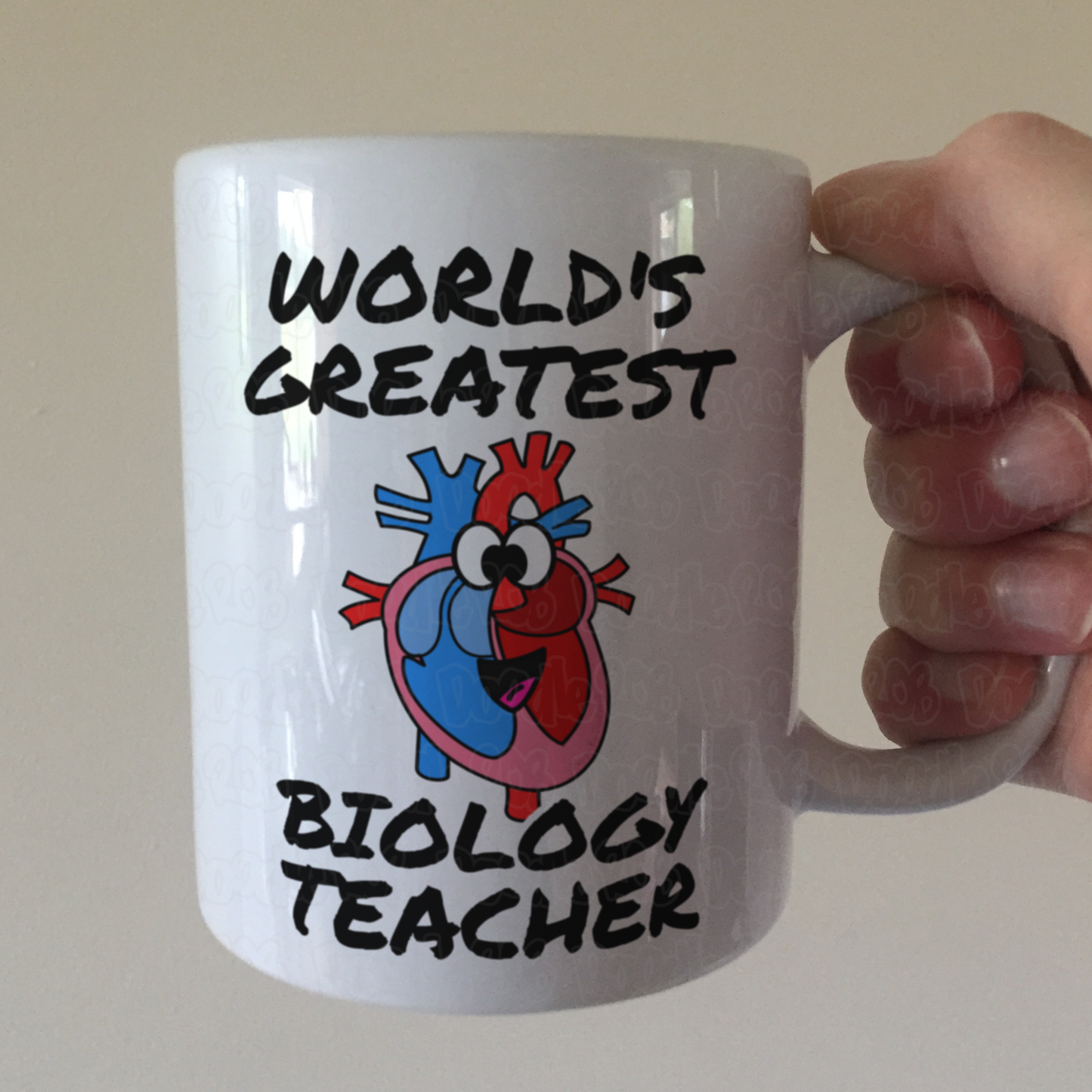 Biology Teacher Mug - World's Greatest Biology Teacher - Science Teacher Gift