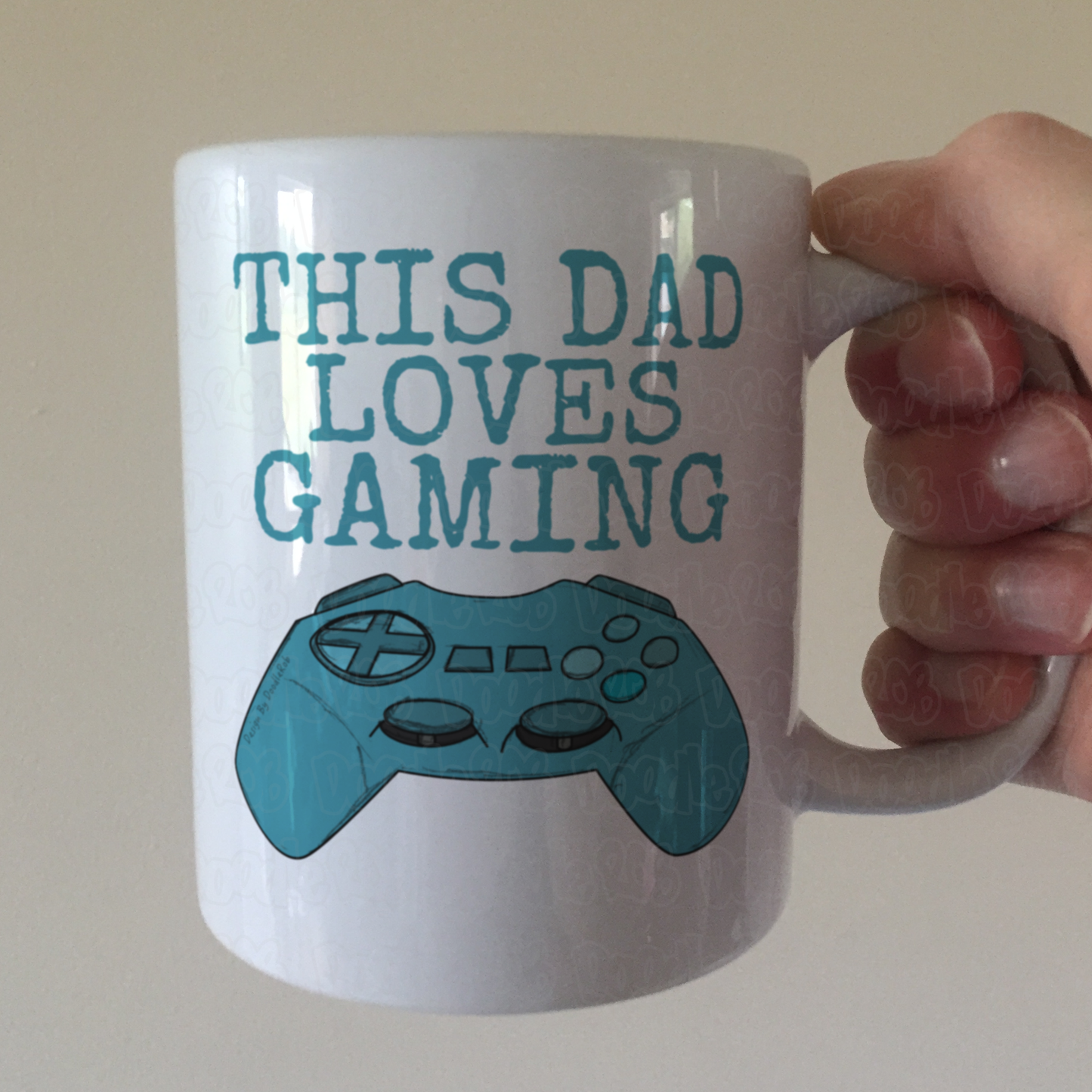 Video Gamer Father's Day Mug - This Dad Loves Gaming - Gift For Gamer