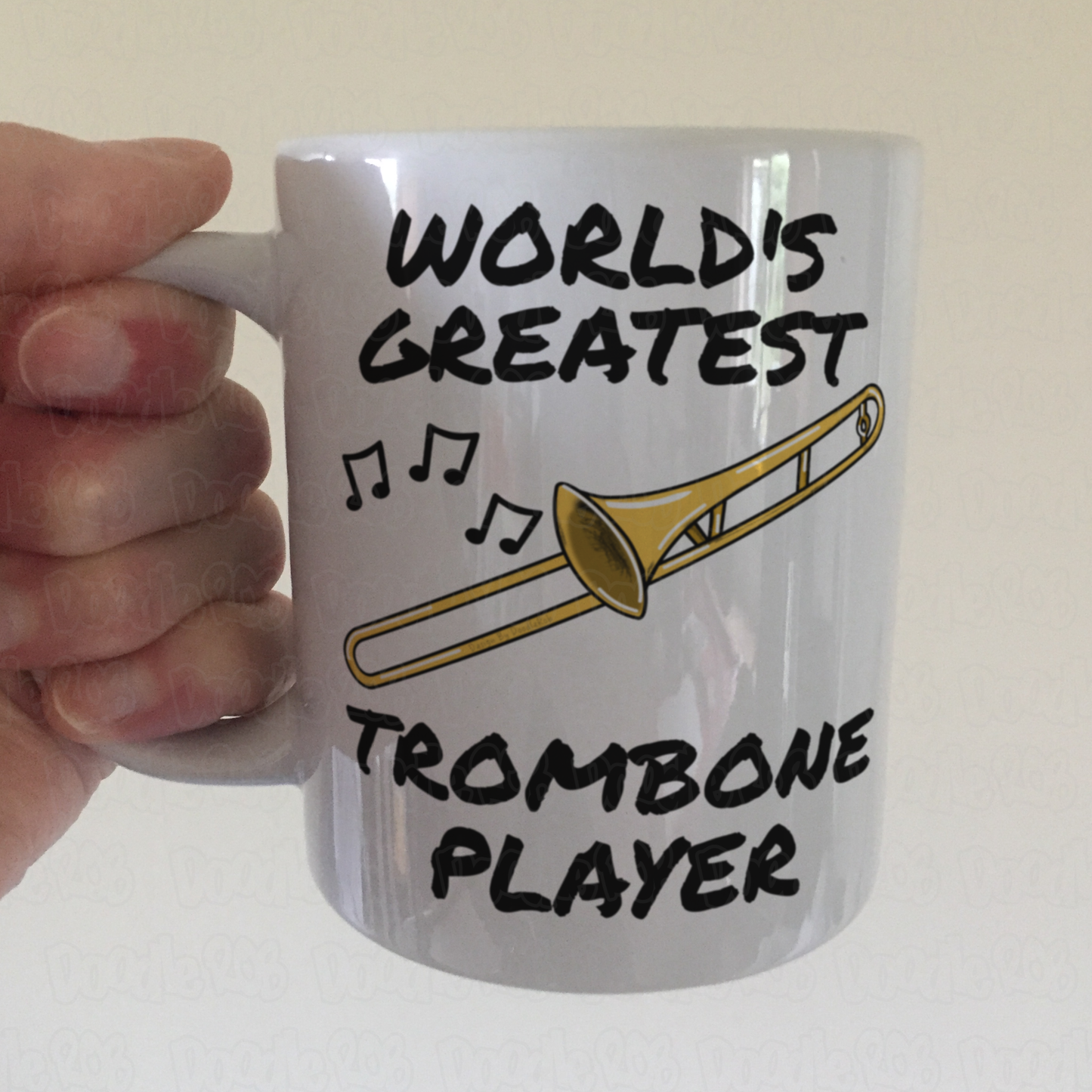 Trombonist Mug - World's Greatest Trombone Player - Brass Musician Gift