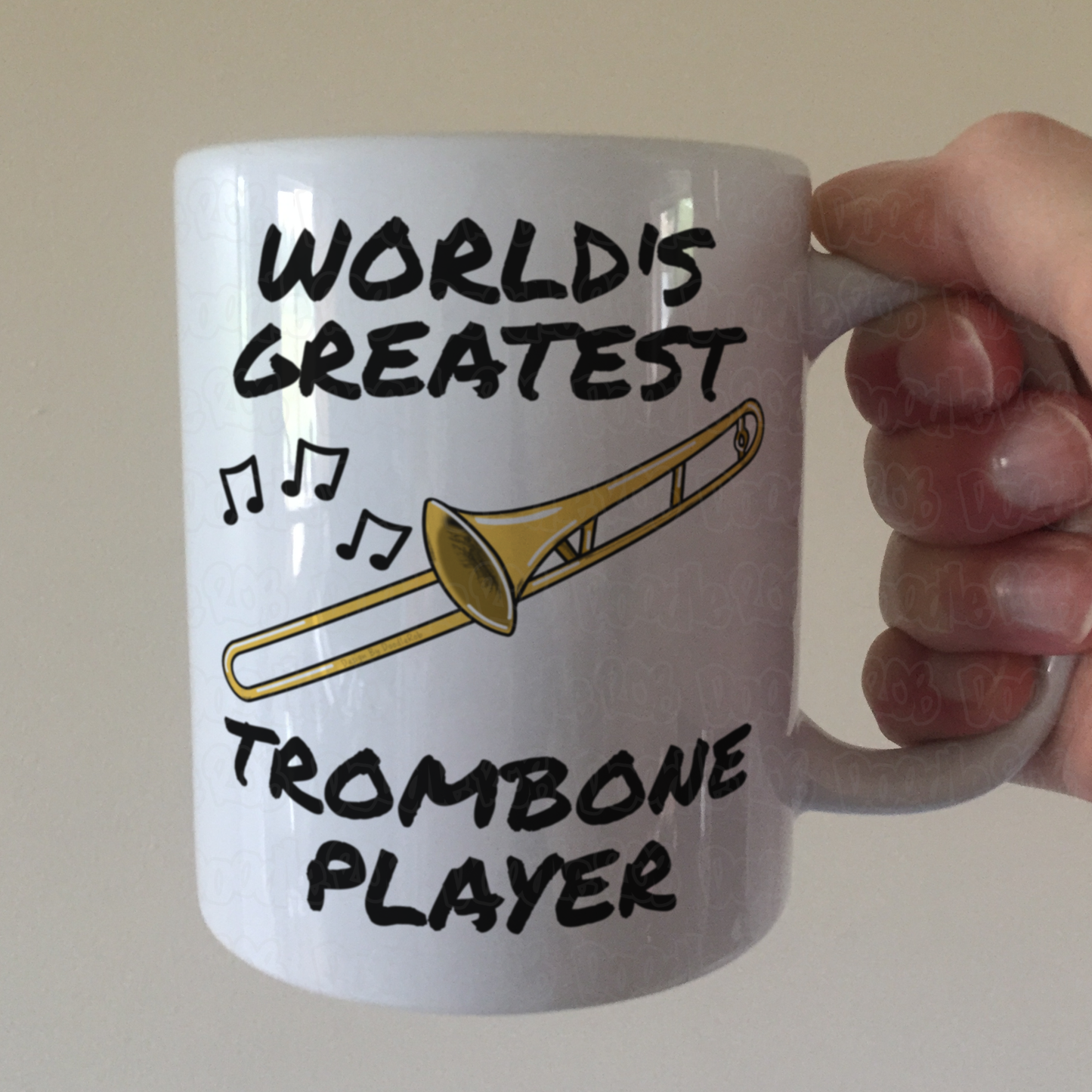 Trombonist Mug - World's Greatest Trombone Player - Brass Musician Gift