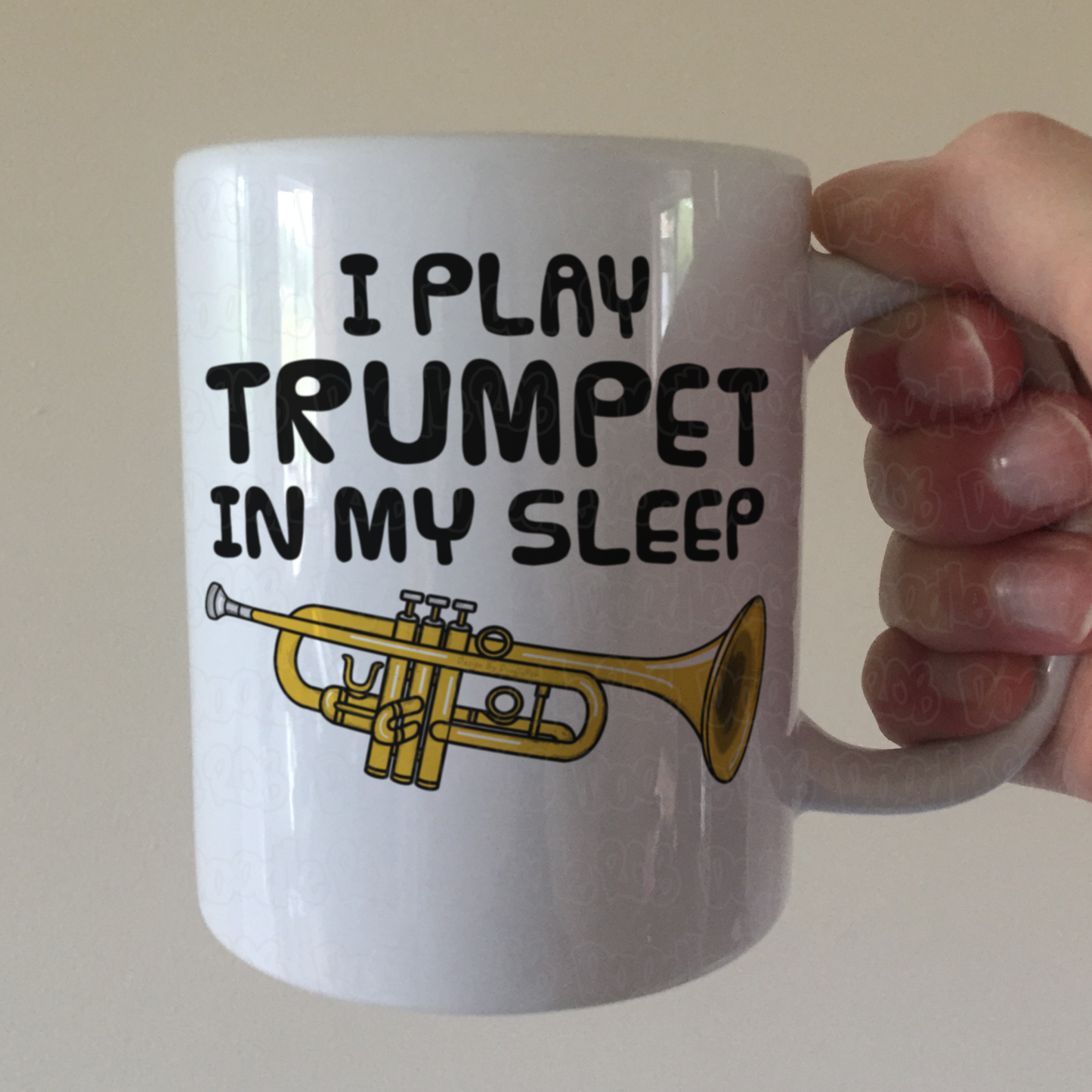 Funny Trumpet Mug - I Play Trumpet In My Sleep - Trumpeter Brass Musician Gift