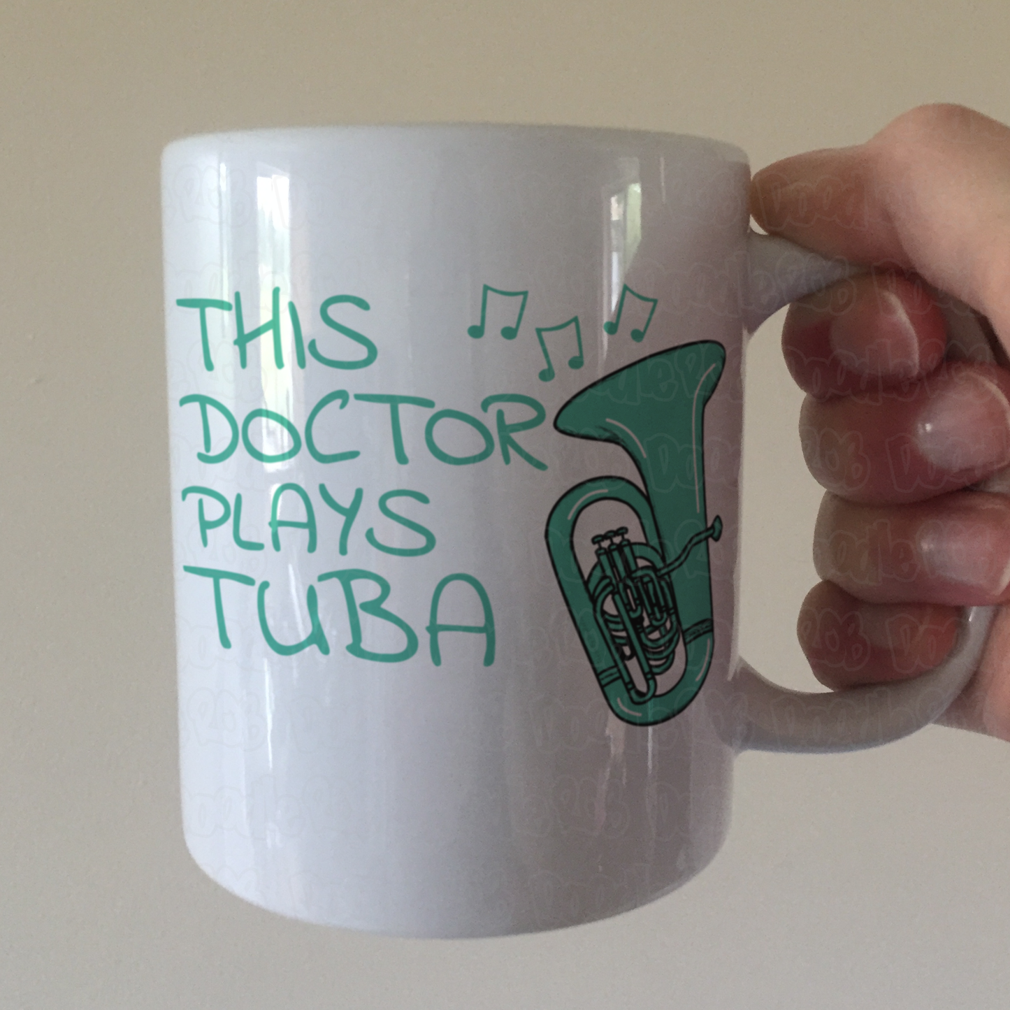 Doctor Tuba Mug - This Doctor Plays Tuba - Tubaist Gift For Doctor - Brass Musician Gift