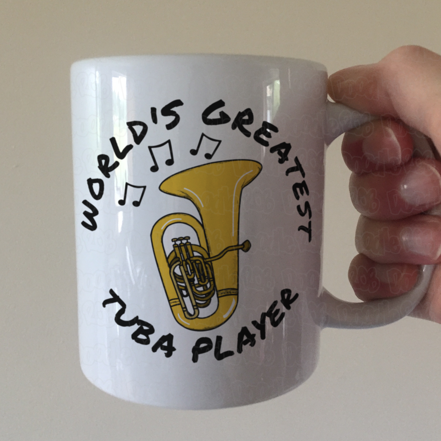 Tubaist Mug - World's Greatest Tuba Player - Brass Musician Gift