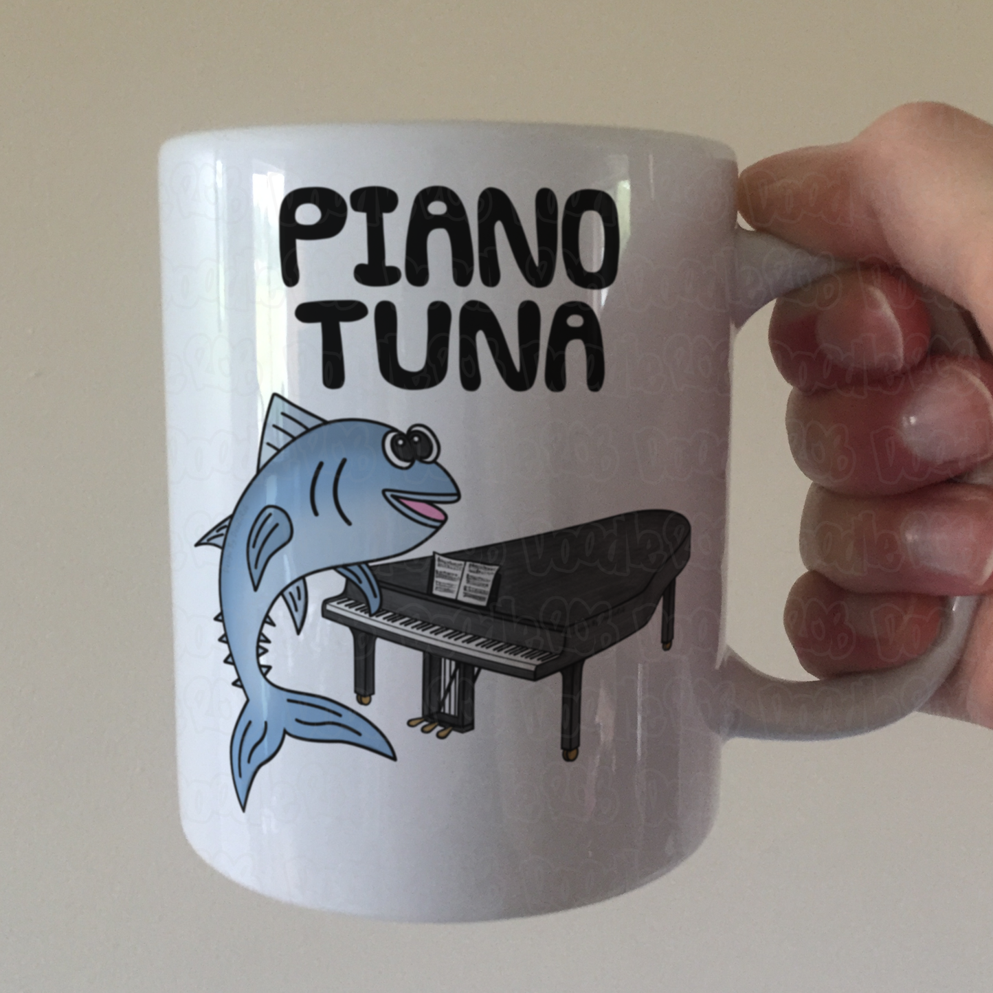 Piano Tuna Mug - Funny Pianist Gift - Piano Teacher Mug - Gift For Piano Tuner