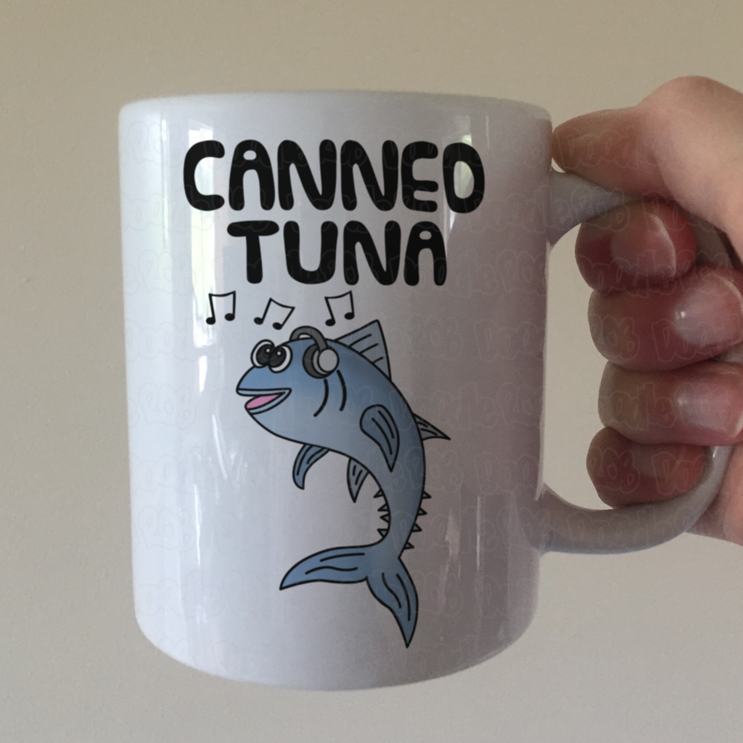 Fish Sound Engineer Mug - Canned Tuna - Funny Sound Guy Mug - Gift For Musician