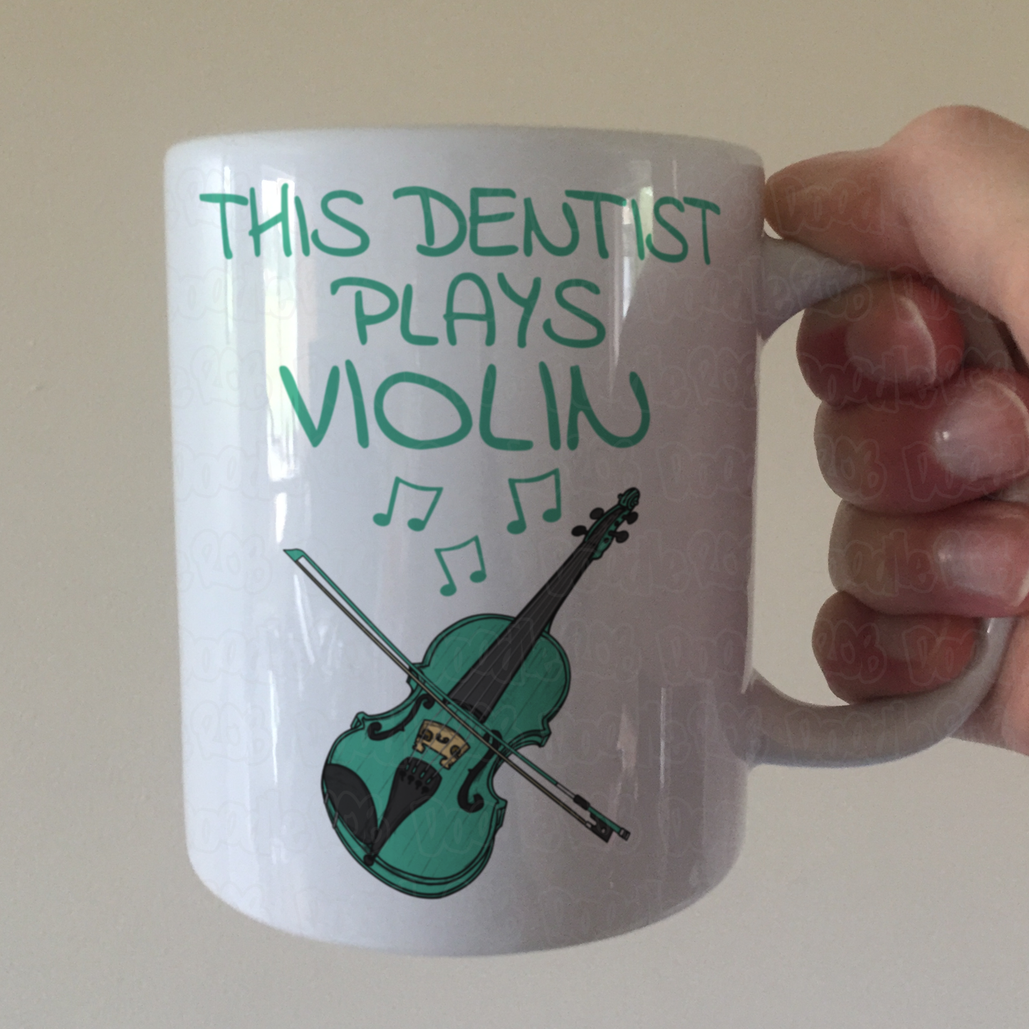 Dentist Violin Mug - This Dentist Plays Violin - Violinist Gift For Dentist