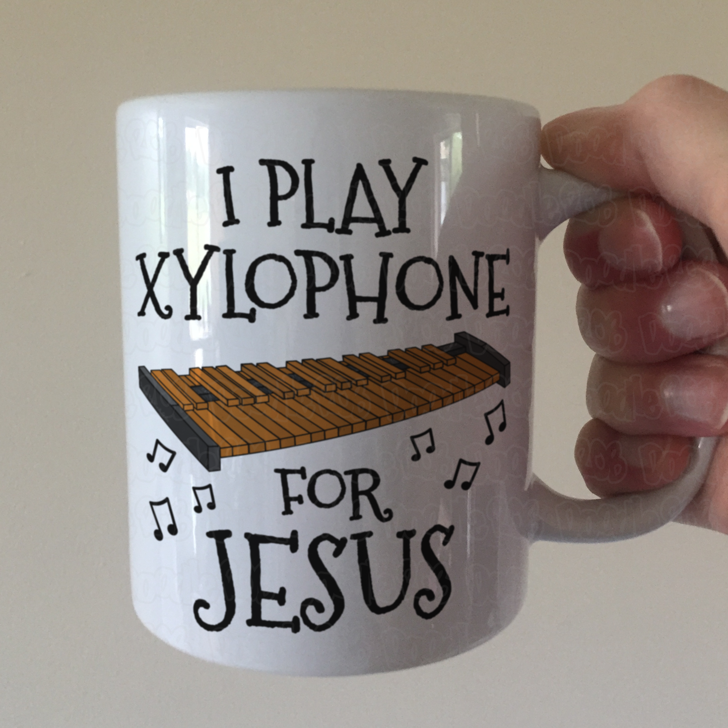 Christian Percussionist Mug - I Play Xylophone For Jesus - Church Musician Gift