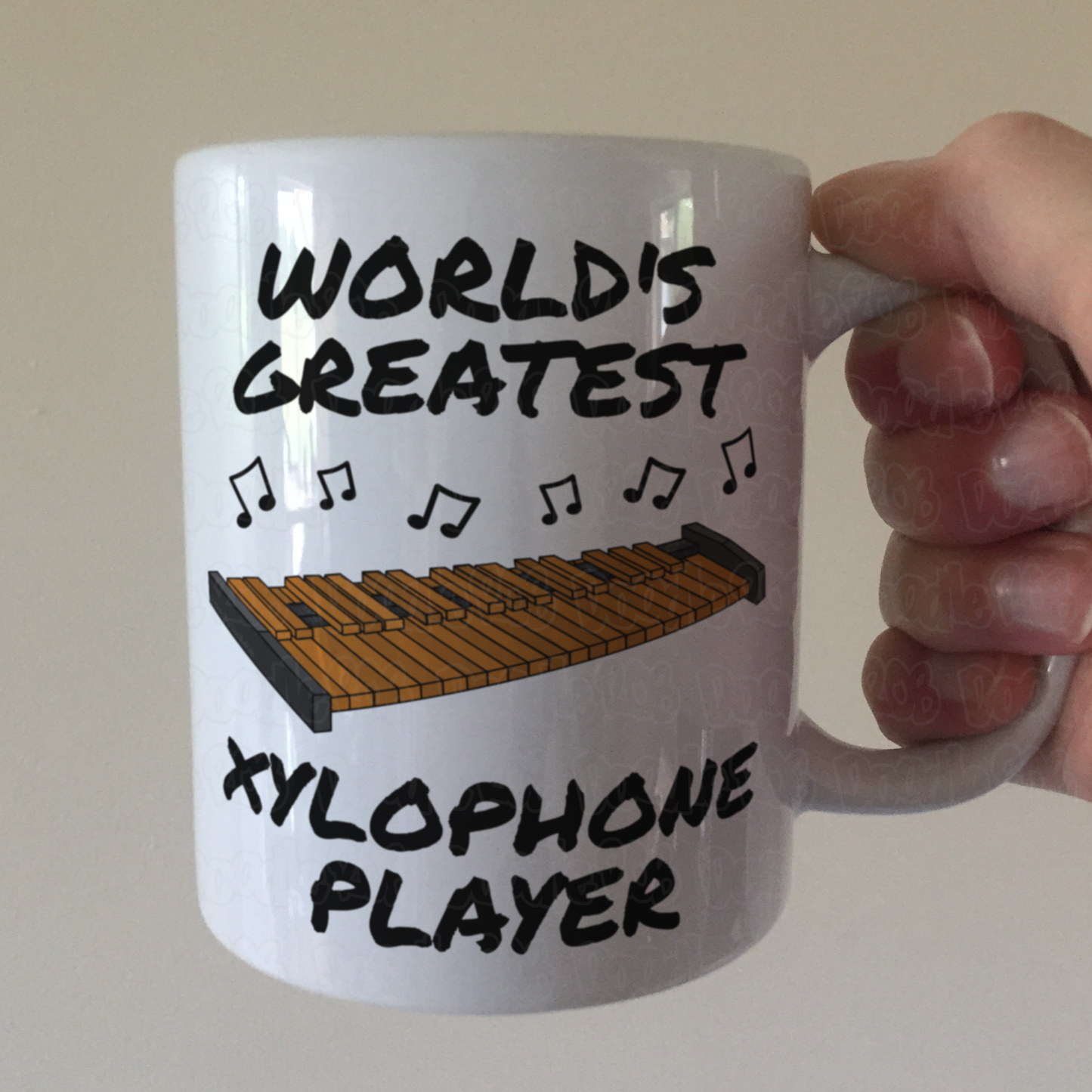 Xylophone Mug - World's Greatest Xylophone Player - Gift For Xylophonist - Xylophone Teacher Gift