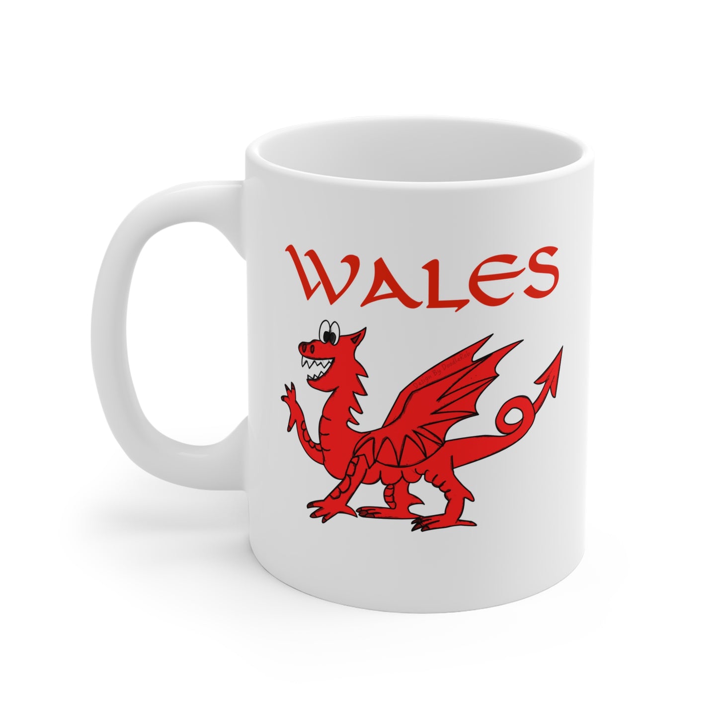 Welsh Dragon Mug - St David's Day Gift