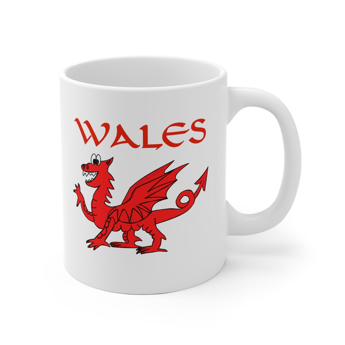 Welsh Dragon Mug - St David's Day Gift