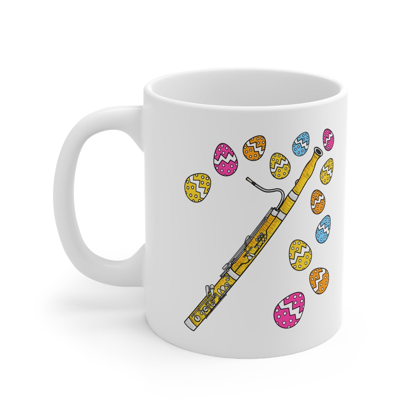 Easter Bassoon Mug - Bassoonist Mug - Easter Musician Gift