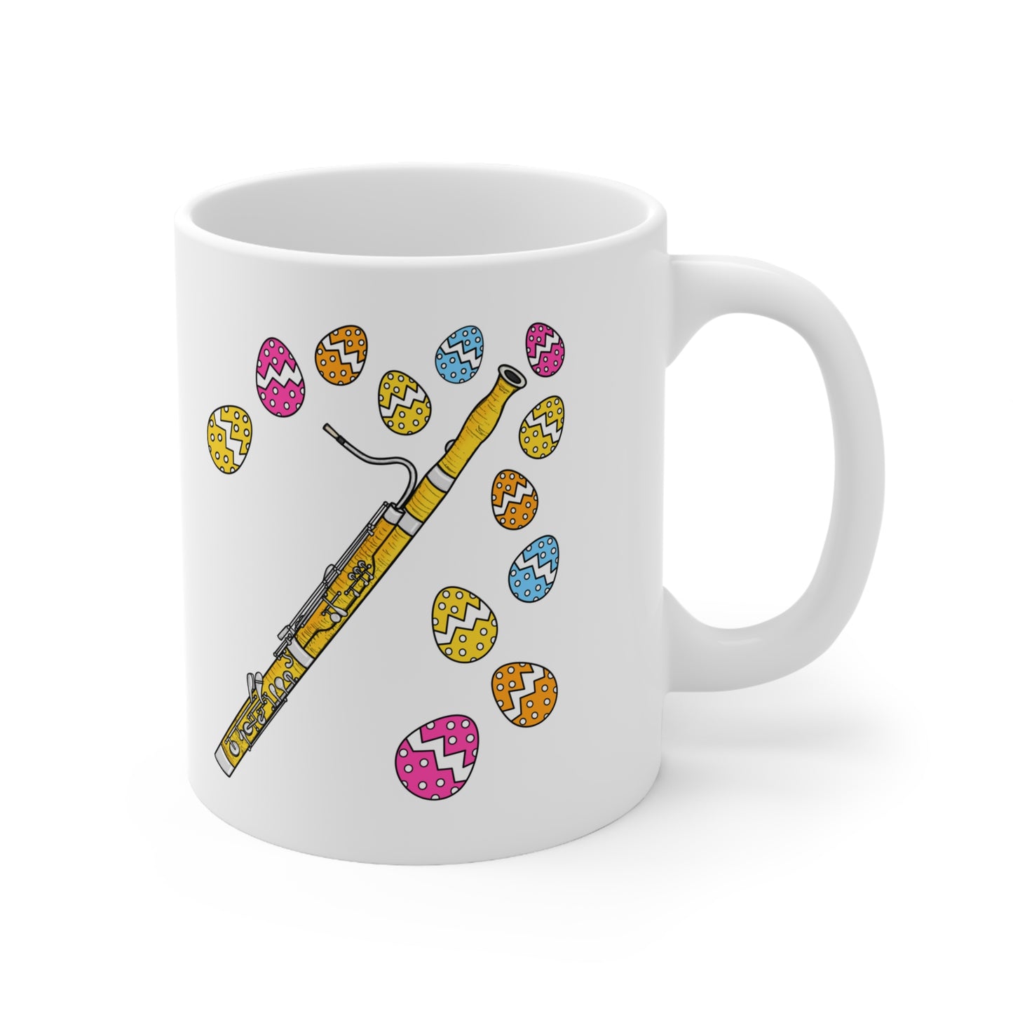 Easter Bassoon Mug - Bassoonist Mug - Easter Musician Gift