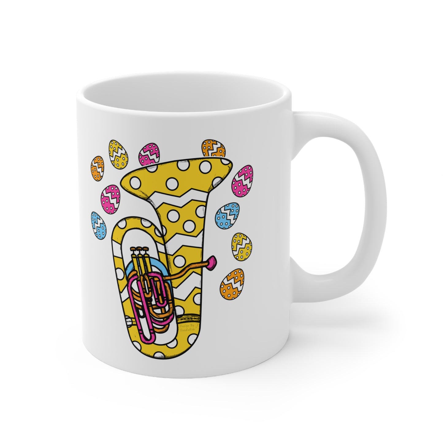Easter Tuba Mug - Brass Player Mug - Easter Musician Gift