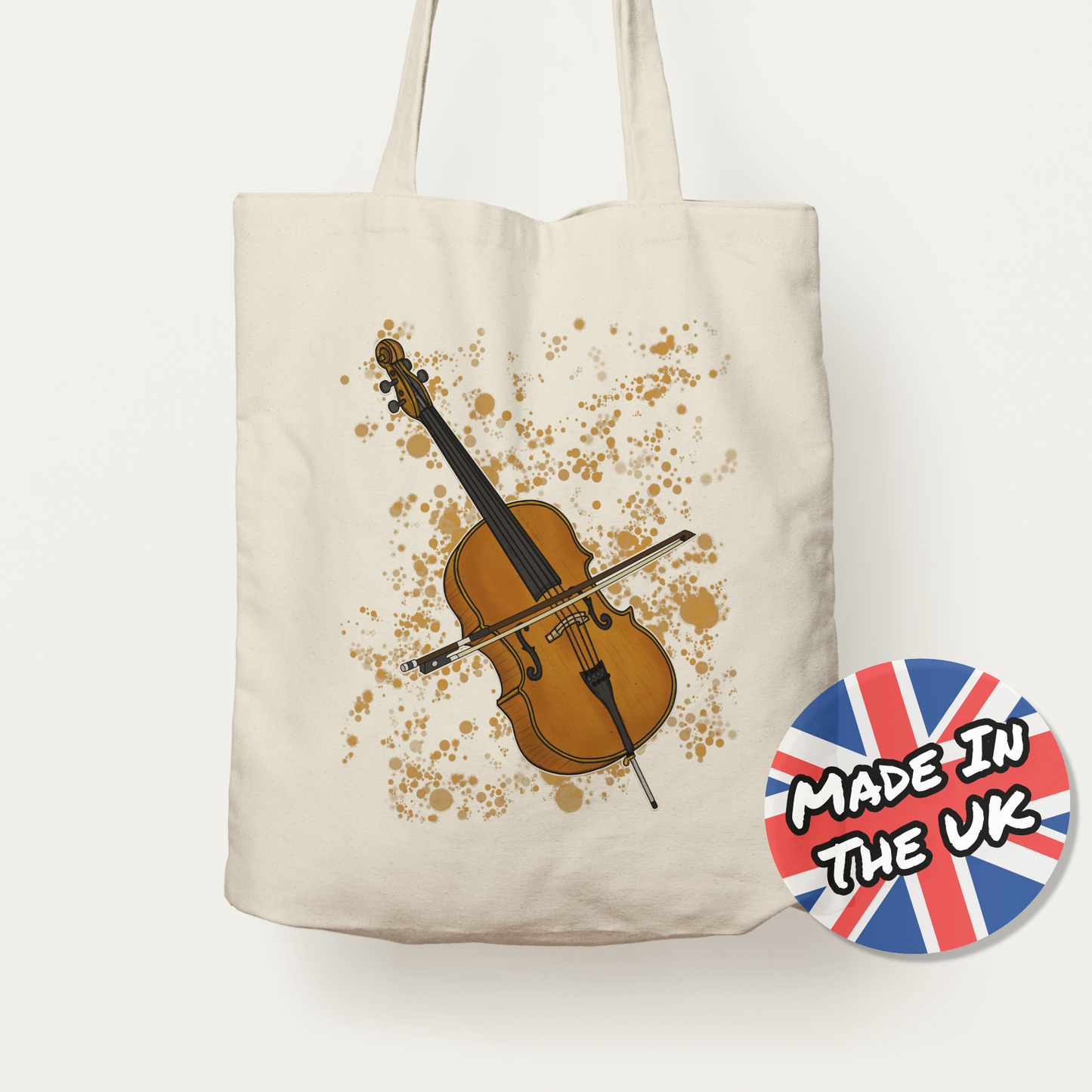 Cello Tote Bag - Gift For Cellist - String Teacher Gift