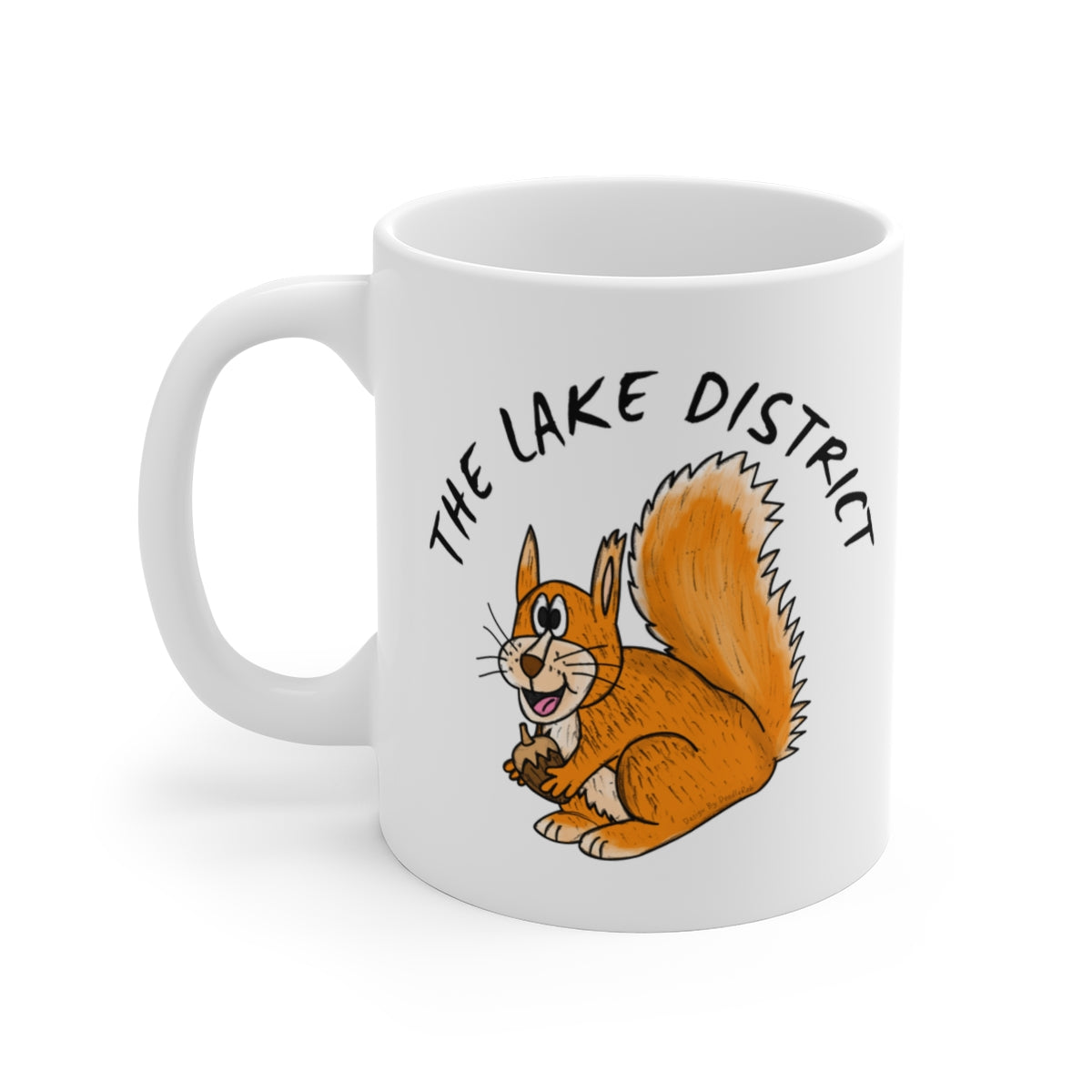 Red Squirrel Mug - The Lake District Mug - Squirrel Lover Gift