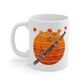 Autumn Bassoon Mug - Gift For Bassoonist - Woodwind Musician Gift